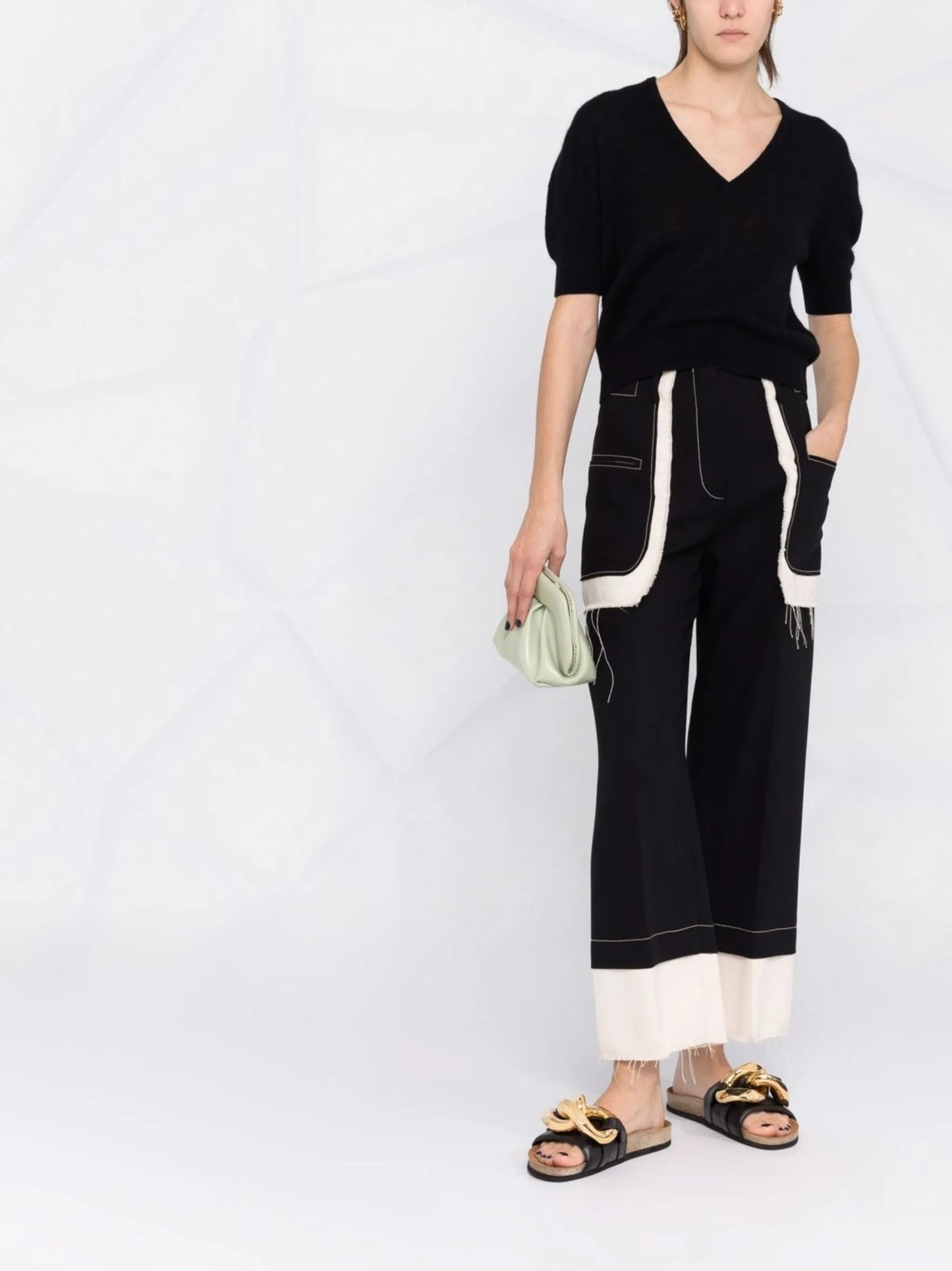 The Sierra cashmere-blend knitted top