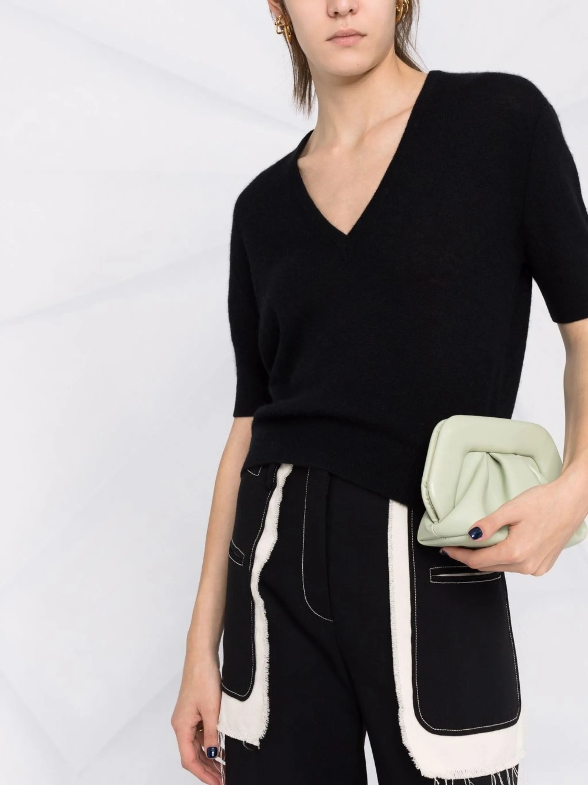 The Sierra cashmere-blend knitted top