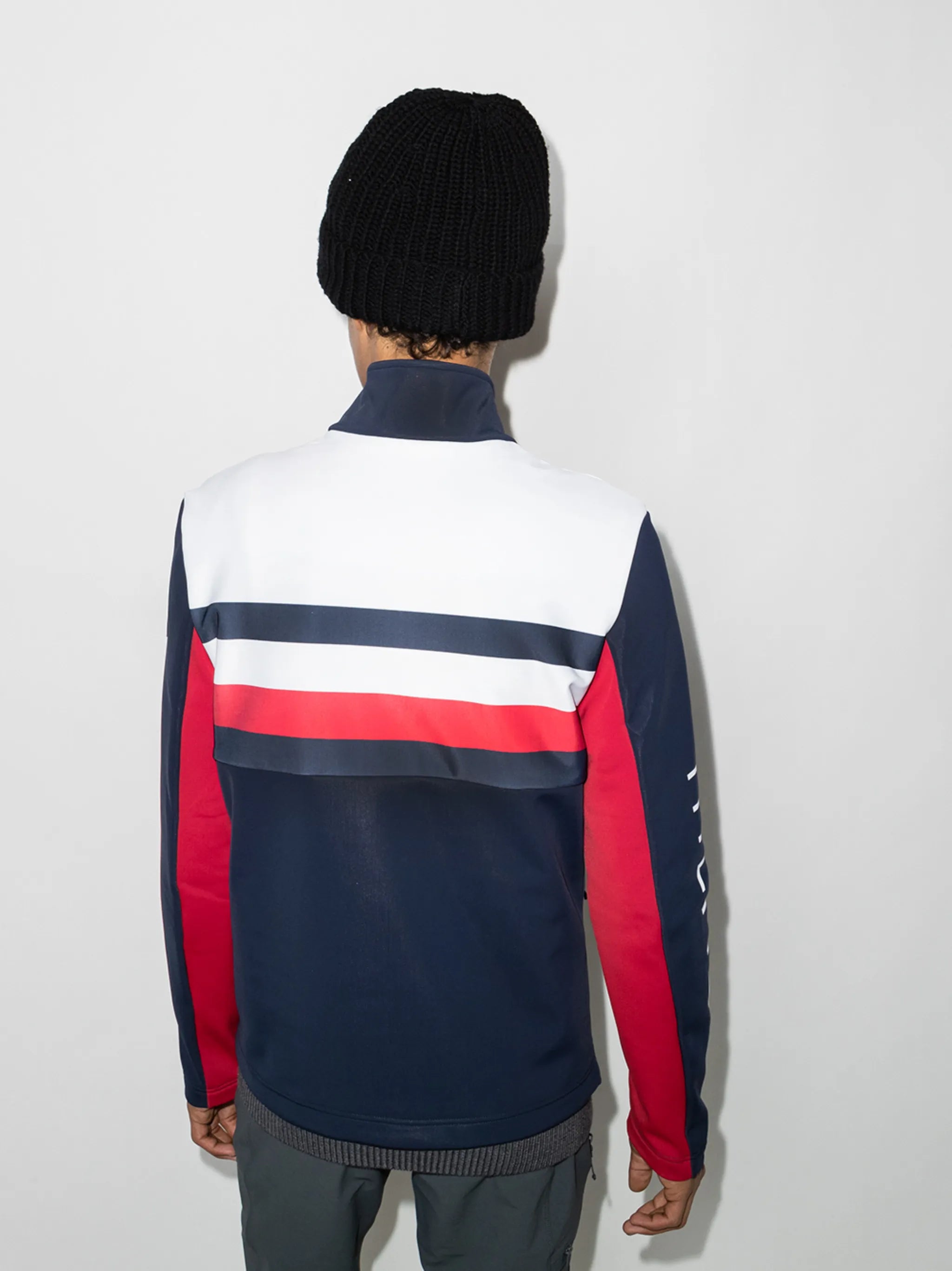 x Tommy Hilfiger Global stripe-detail ski jacket