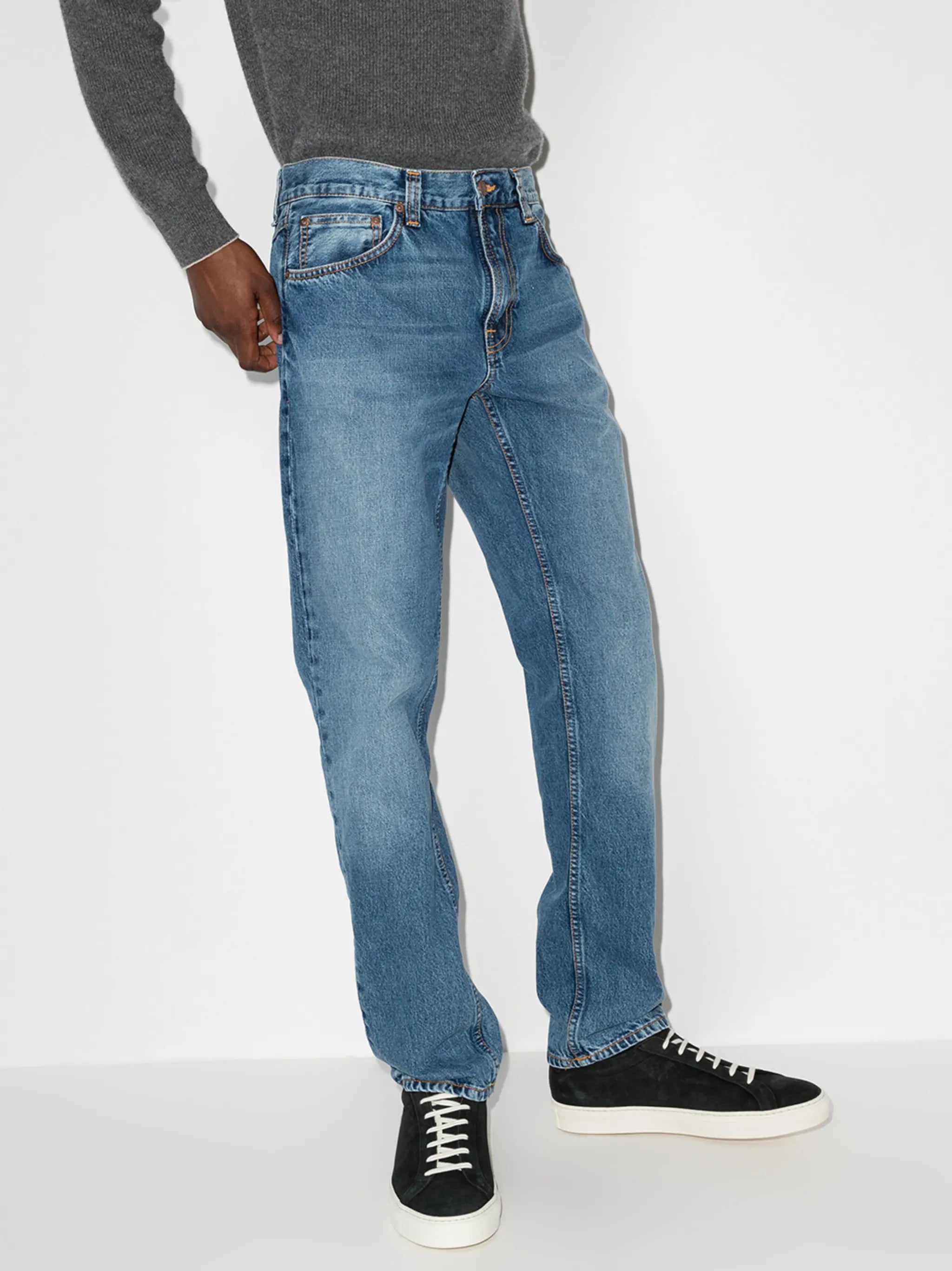 Gritty Jackson straight-leg jeans