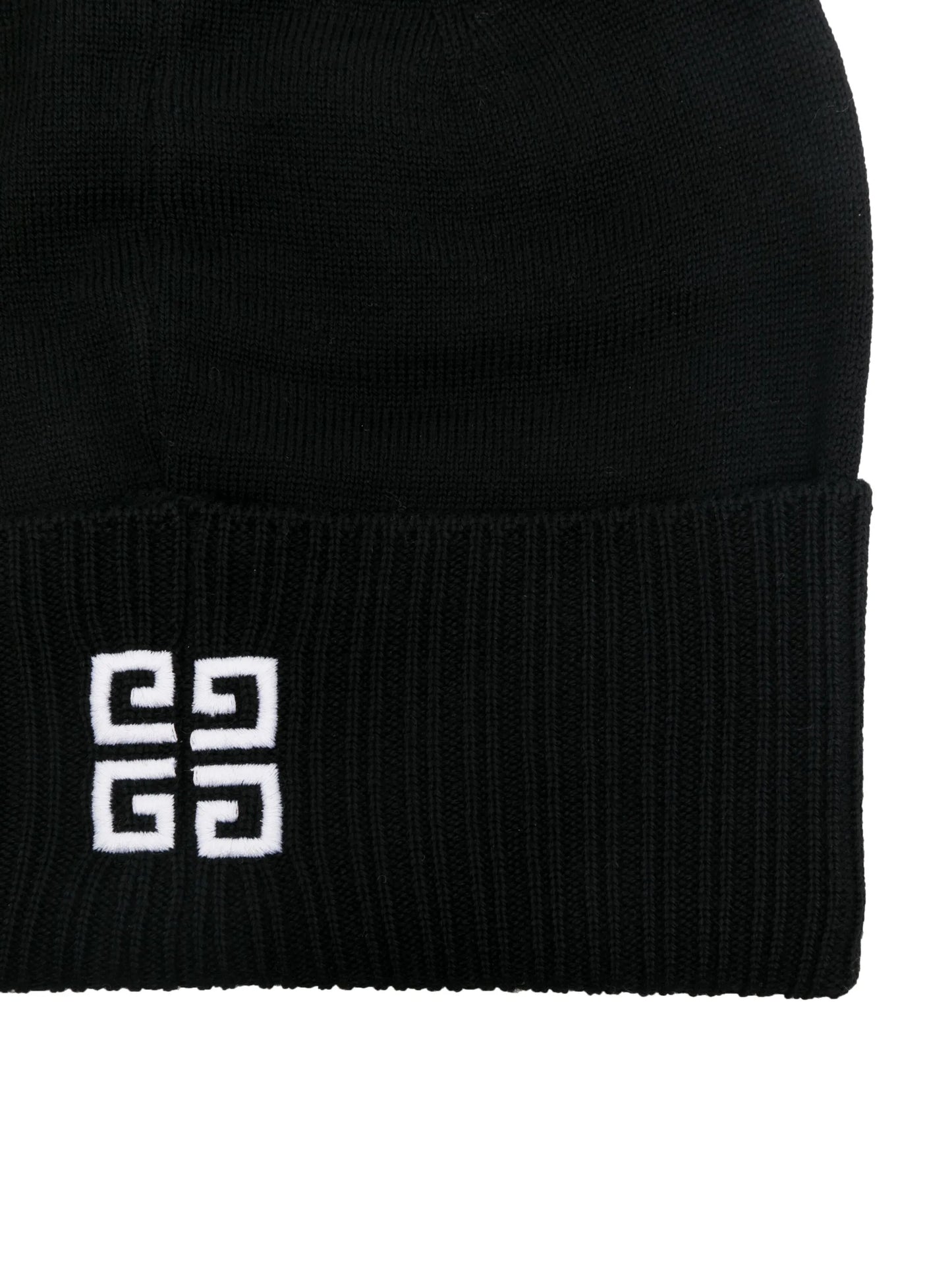 embroidered-logo beanie