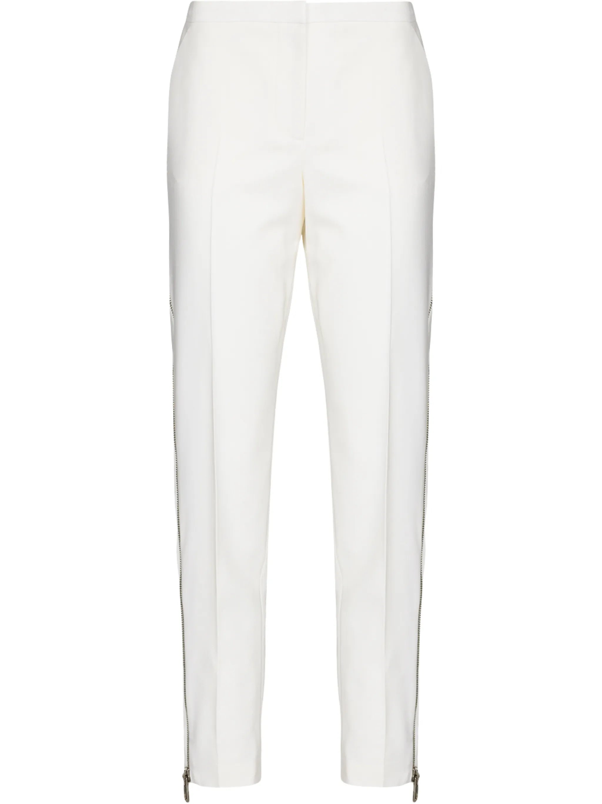 tailored side-zip trousers