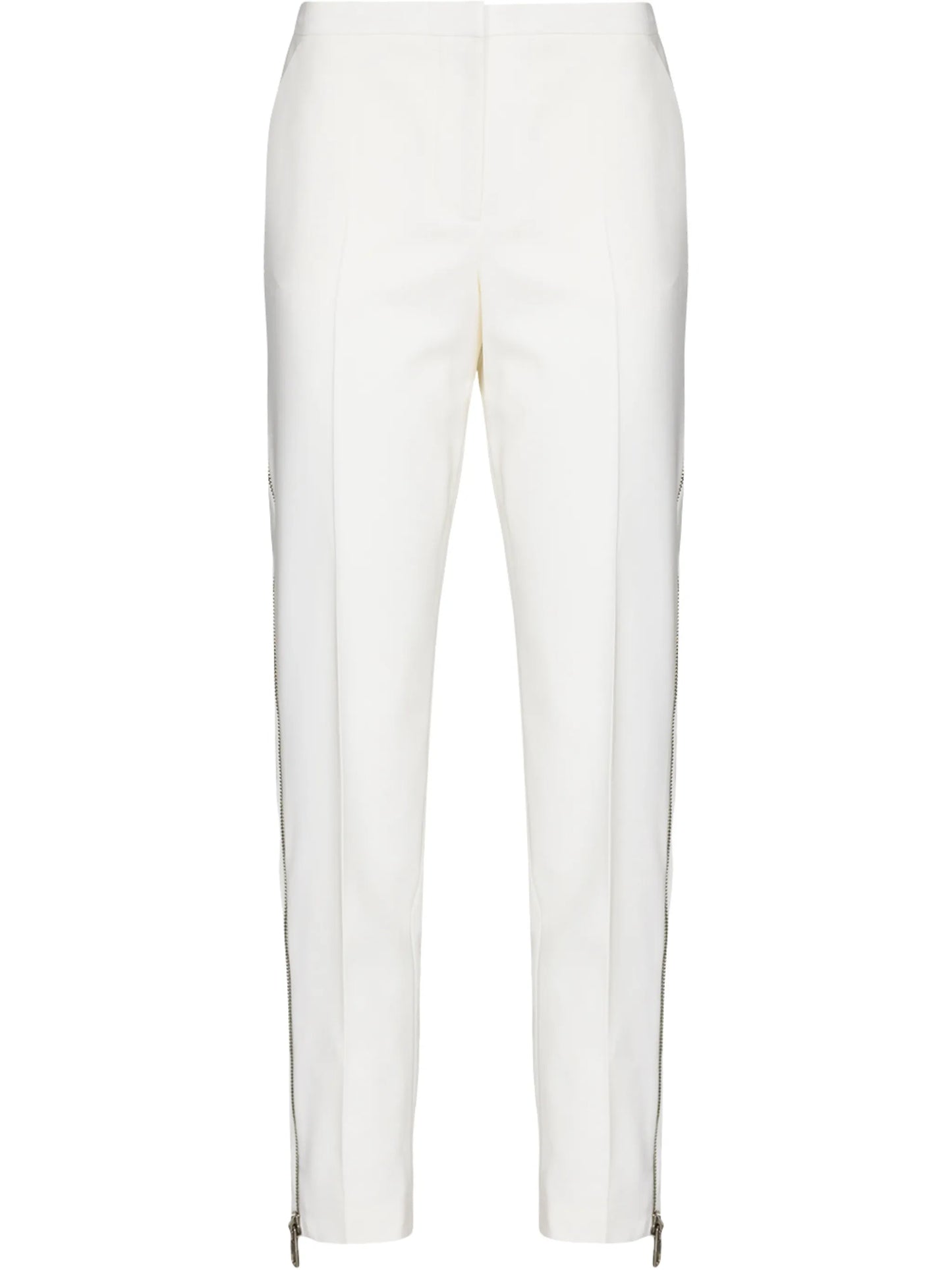 tailored side-zip trousers