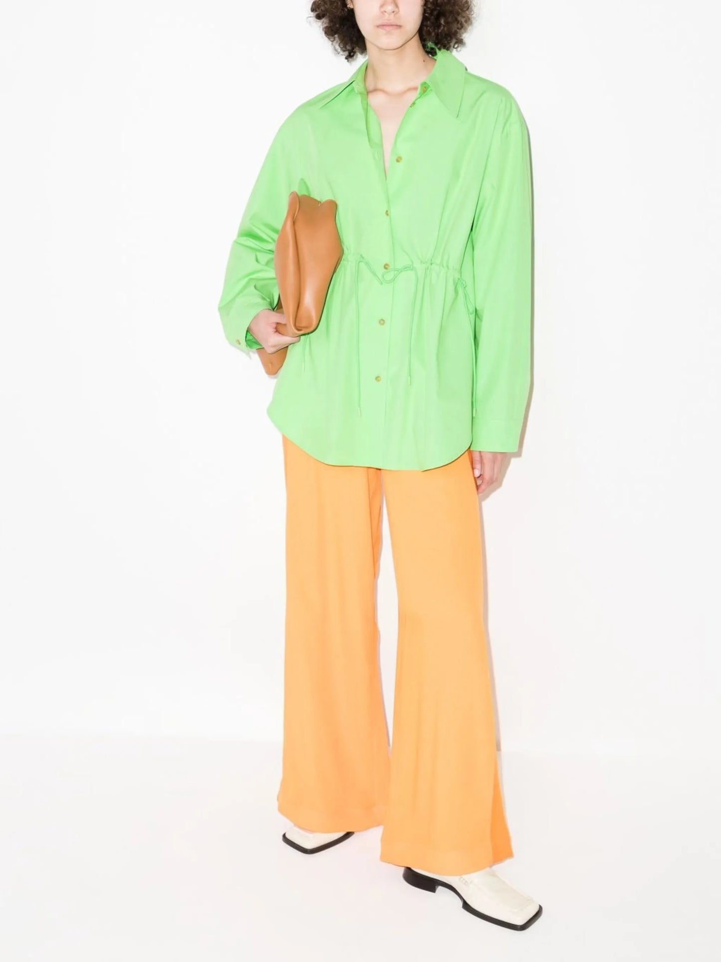Jolene drawstring oversized shirt