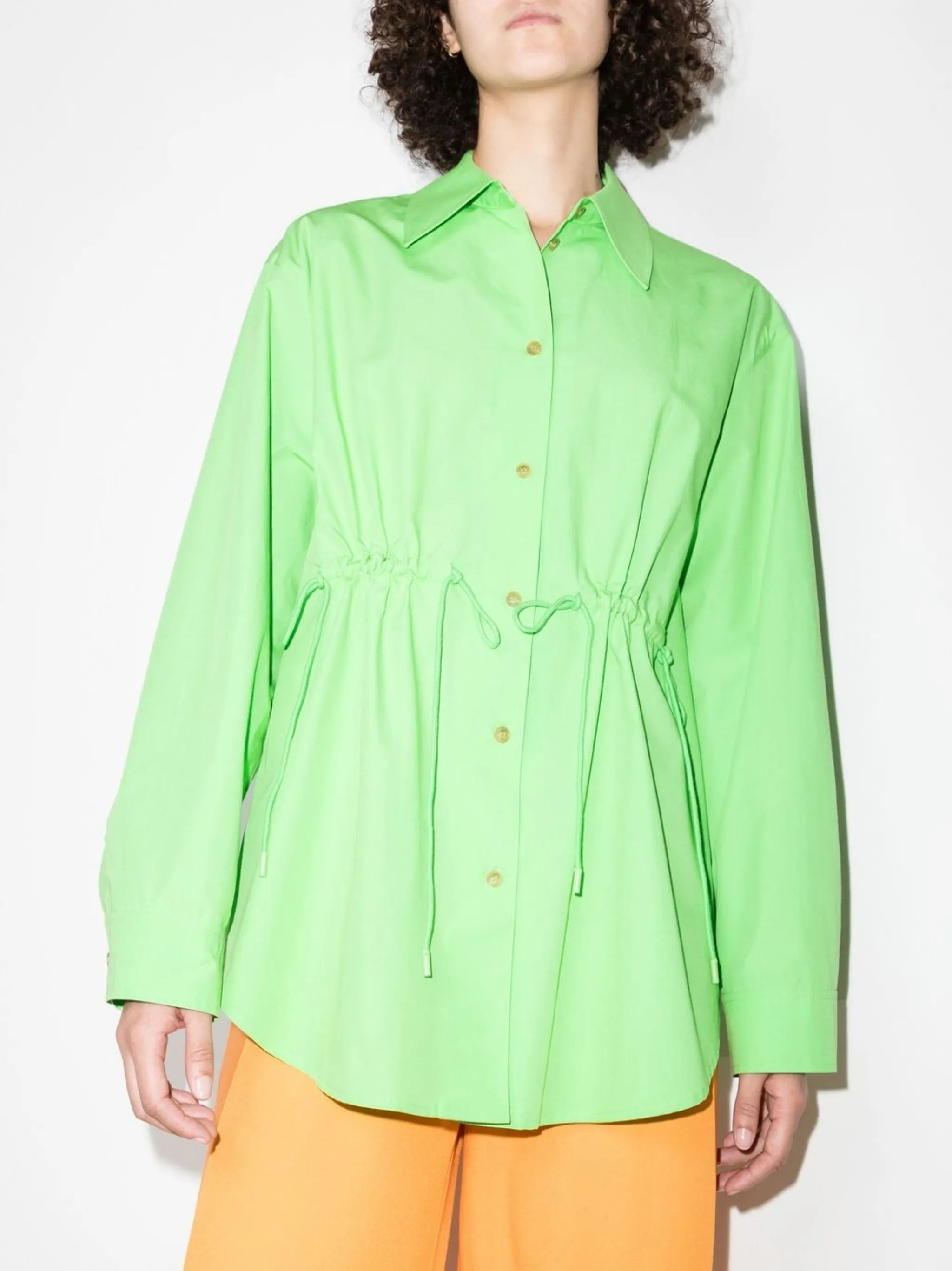 Jolene drawstring oversized shirt