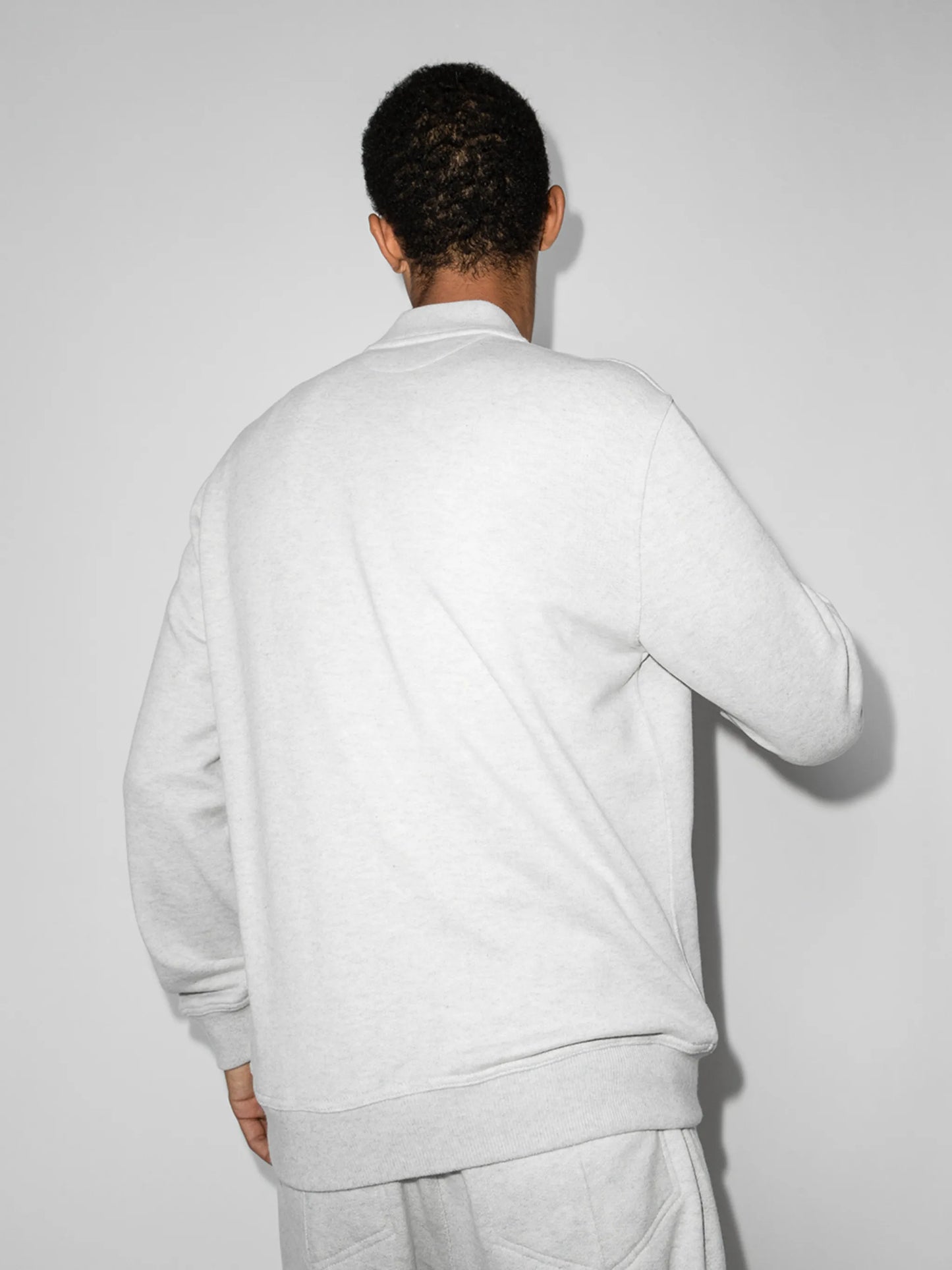 zip-up cashmere cardigan