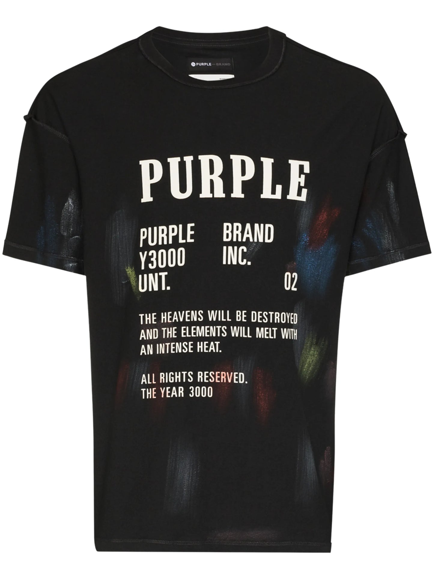 history painted short-sleeve T-shirt