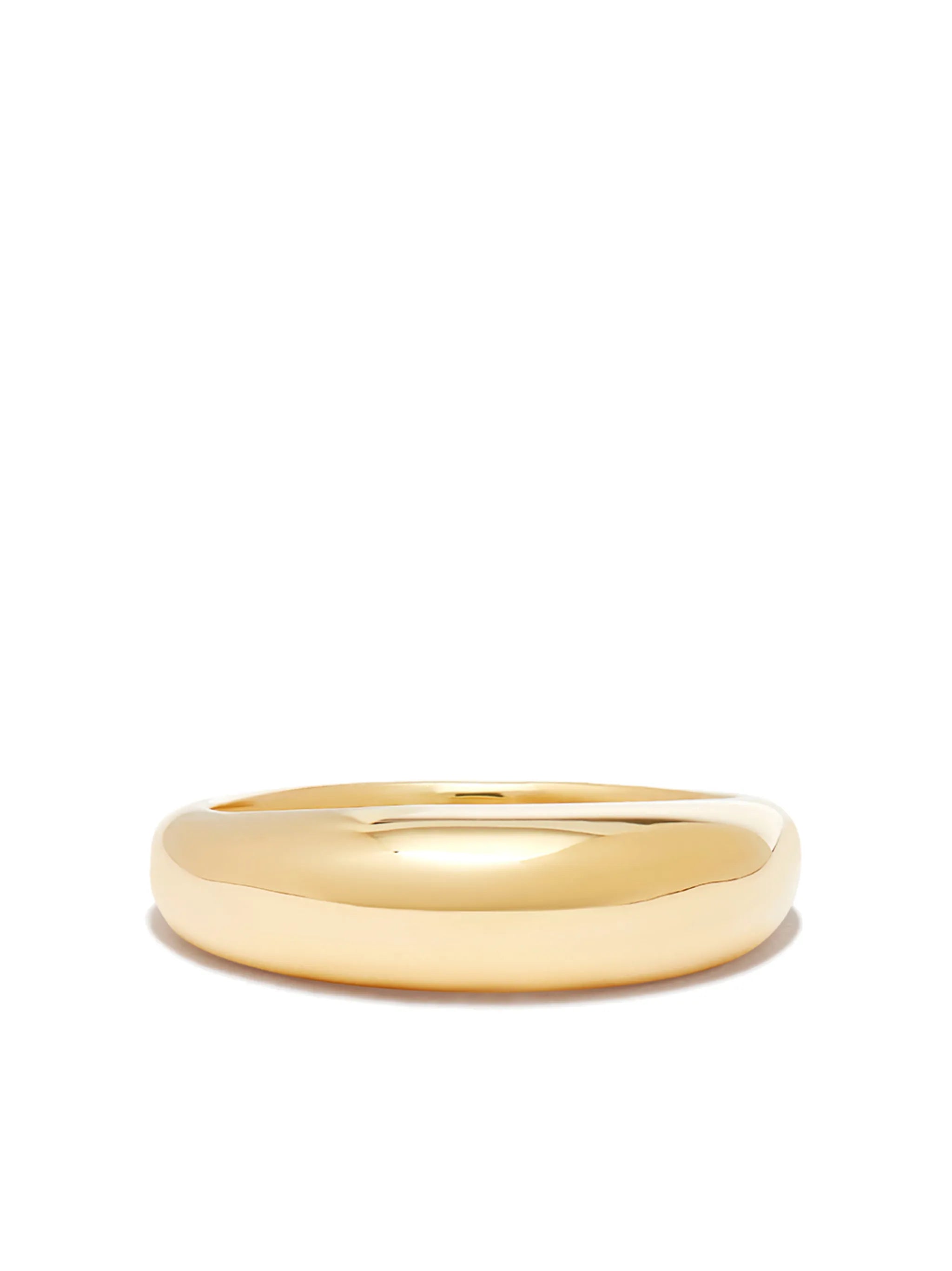 14kt yellow gold Dome ring
