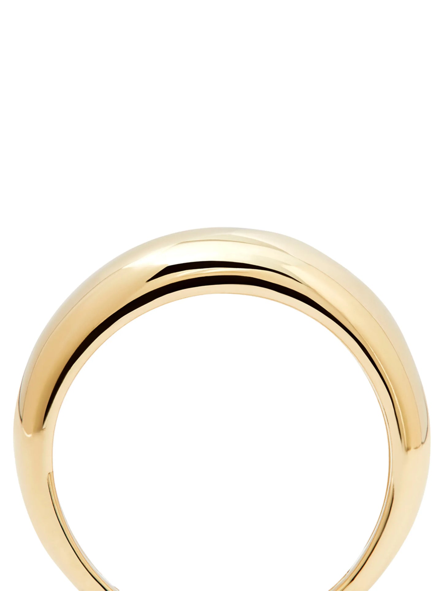 14kt yellow gold Dome ring