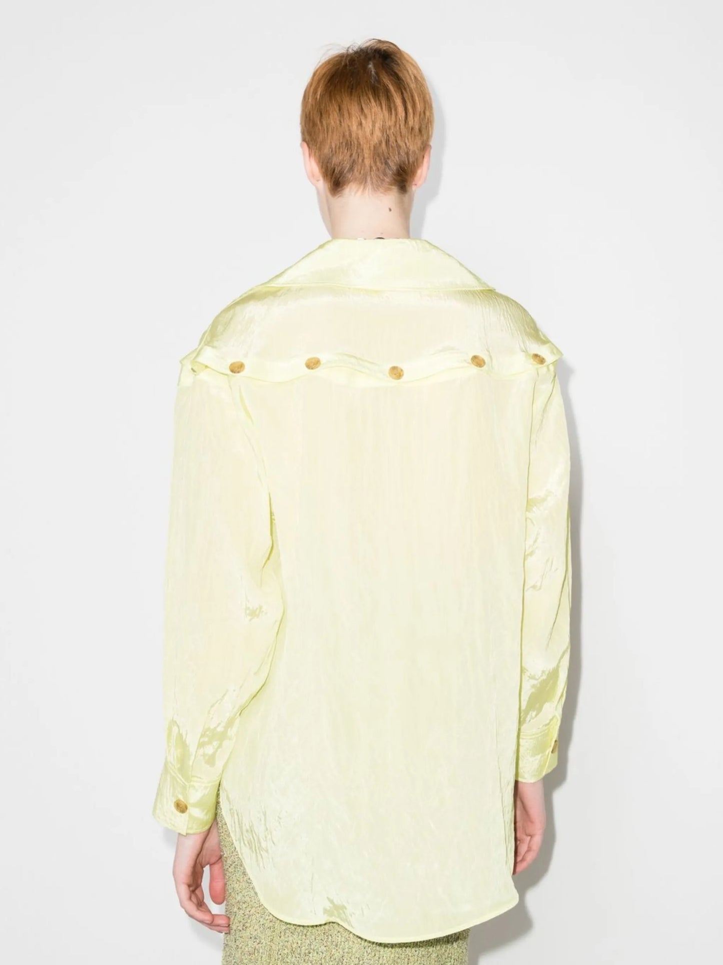 Carina detachable-sleeve shirt