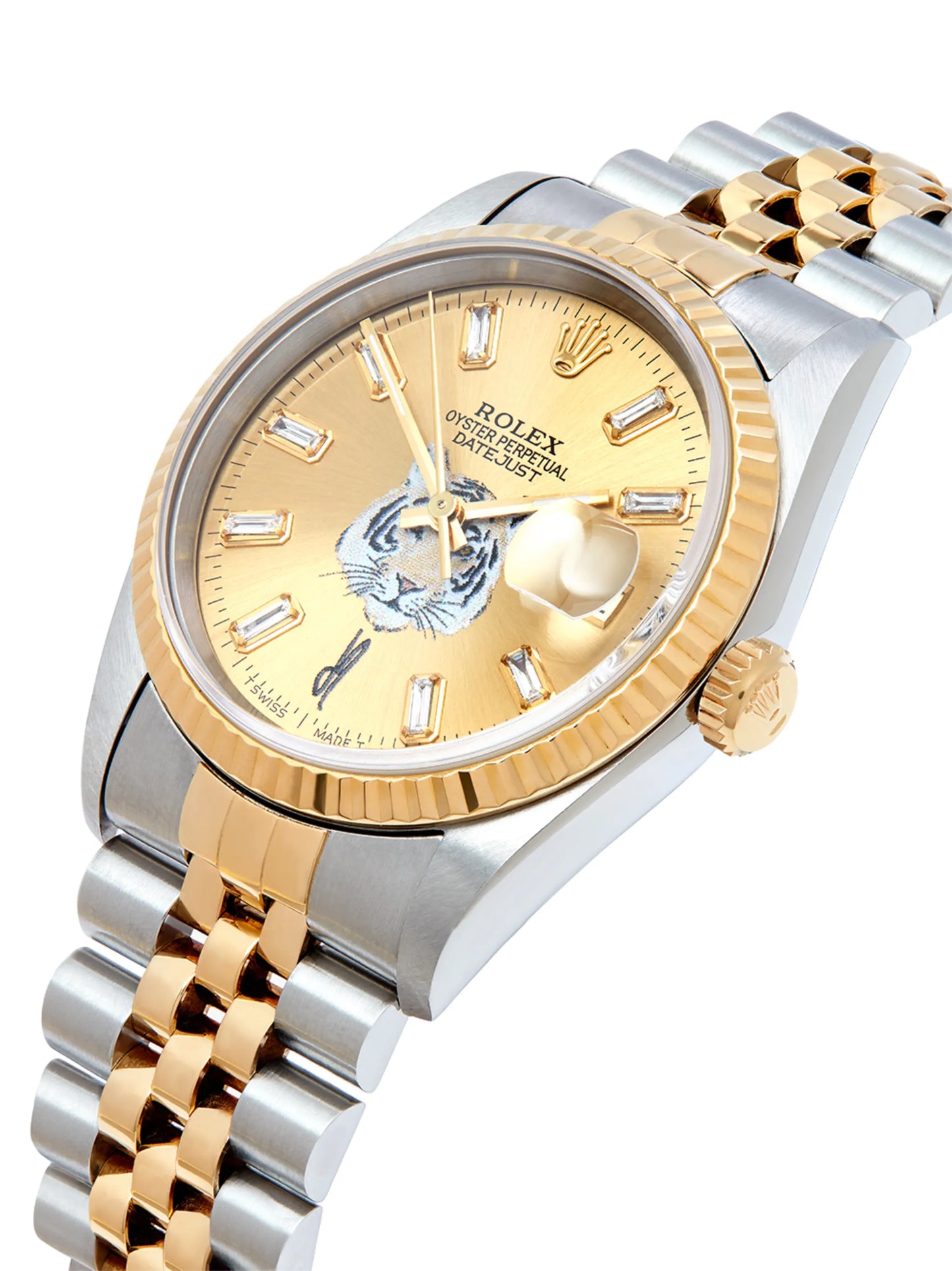 pre-owned customised Rolex Datejust 36mm