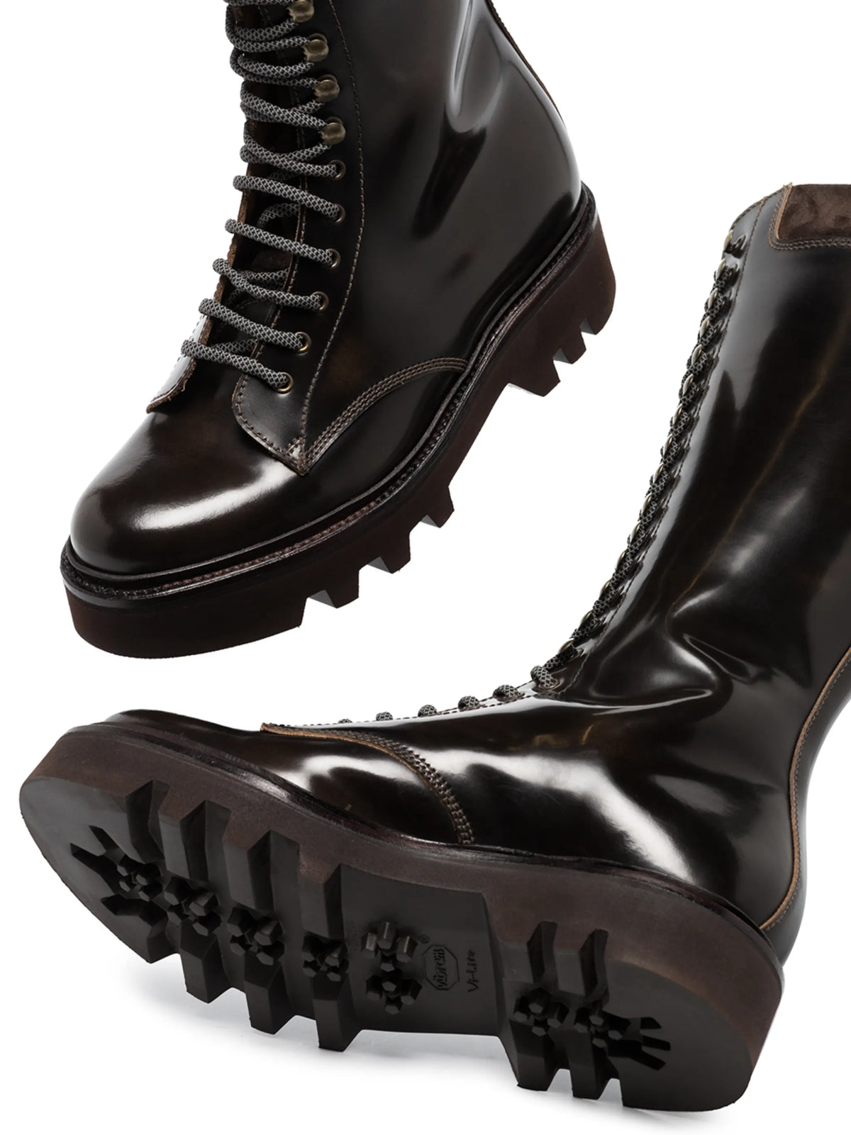 x Phipps lace-up calf-length boots