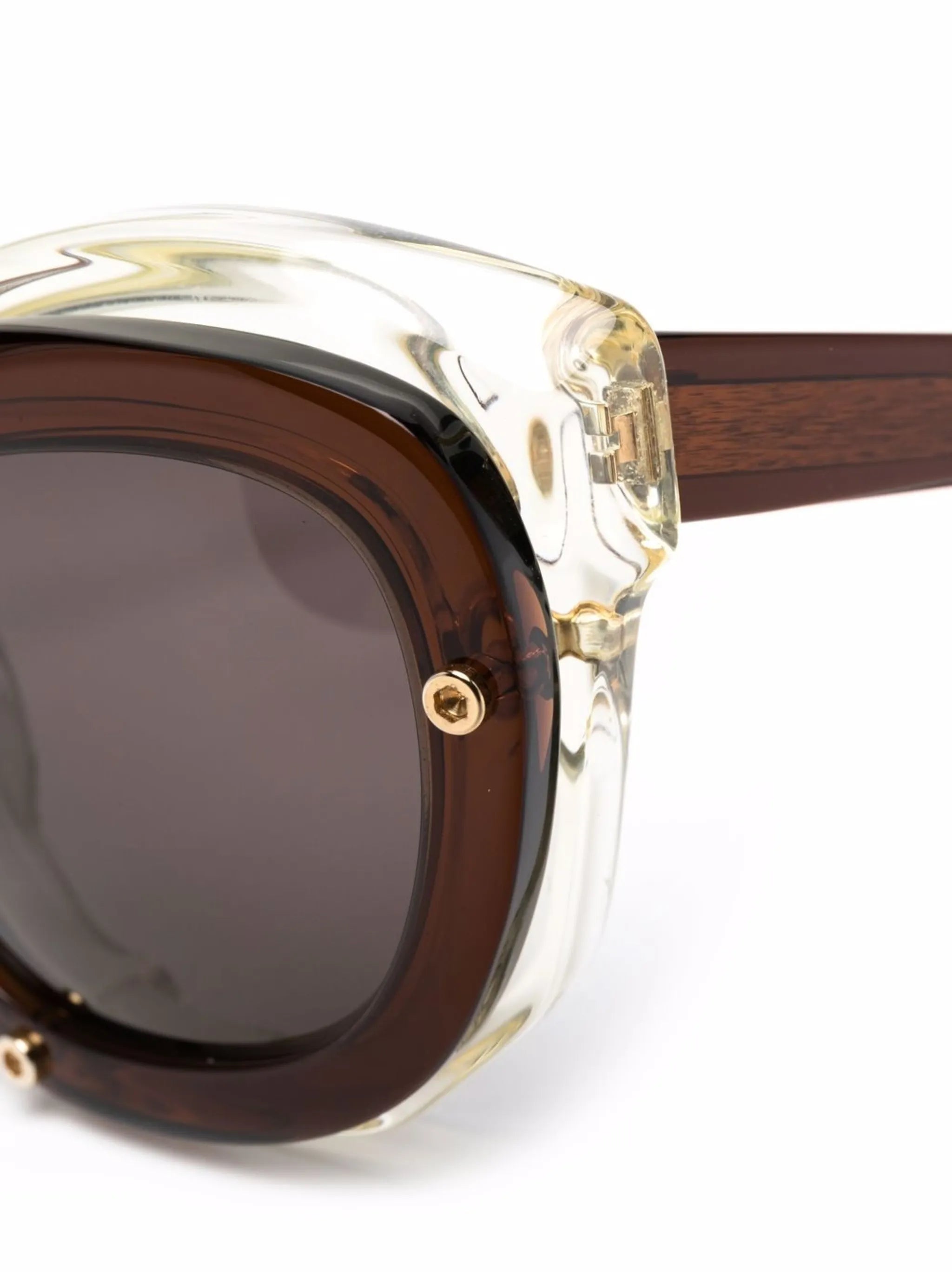 round-frame sunglasses