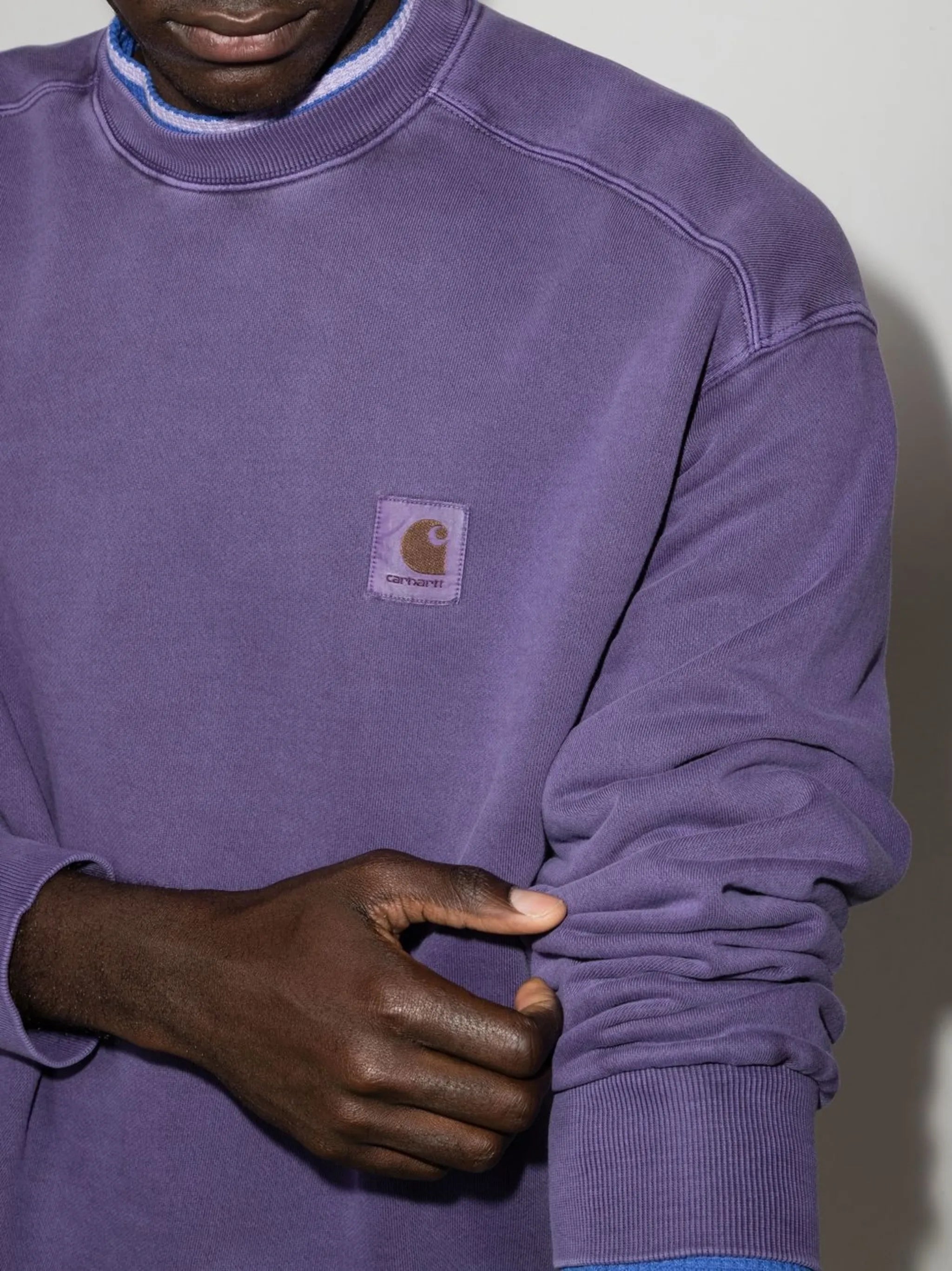 Nelson logo-patch sweatshirt