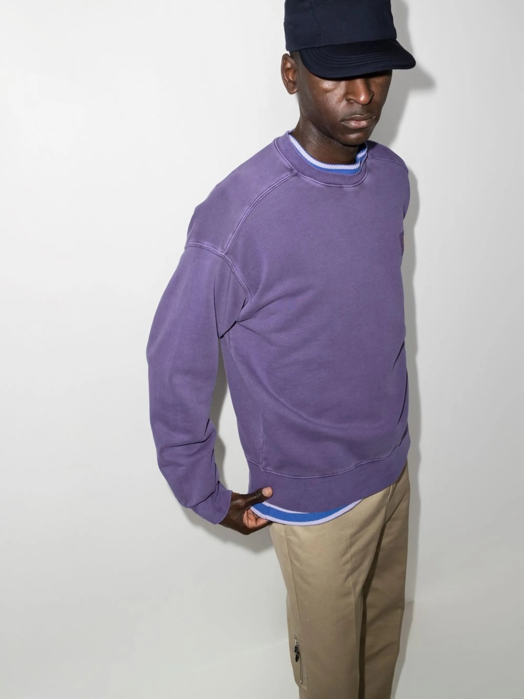 Nelson logo-patch sweatshirt