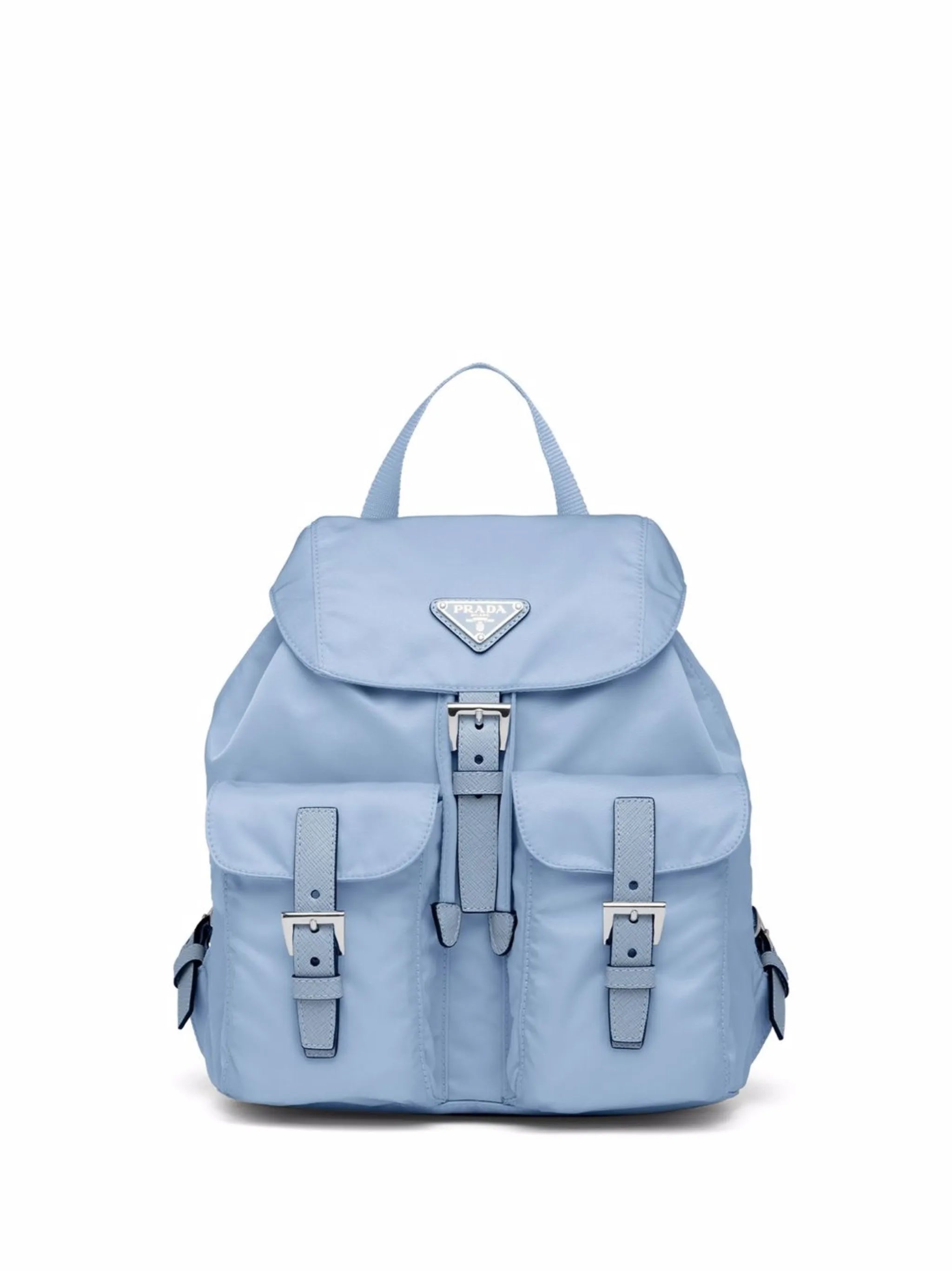 small logo-plaque backpack