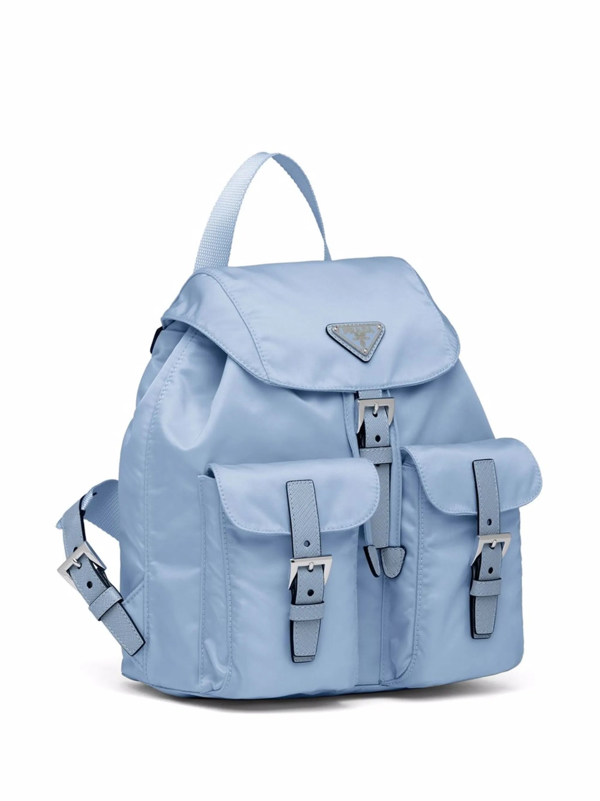small logo-plaque backpack