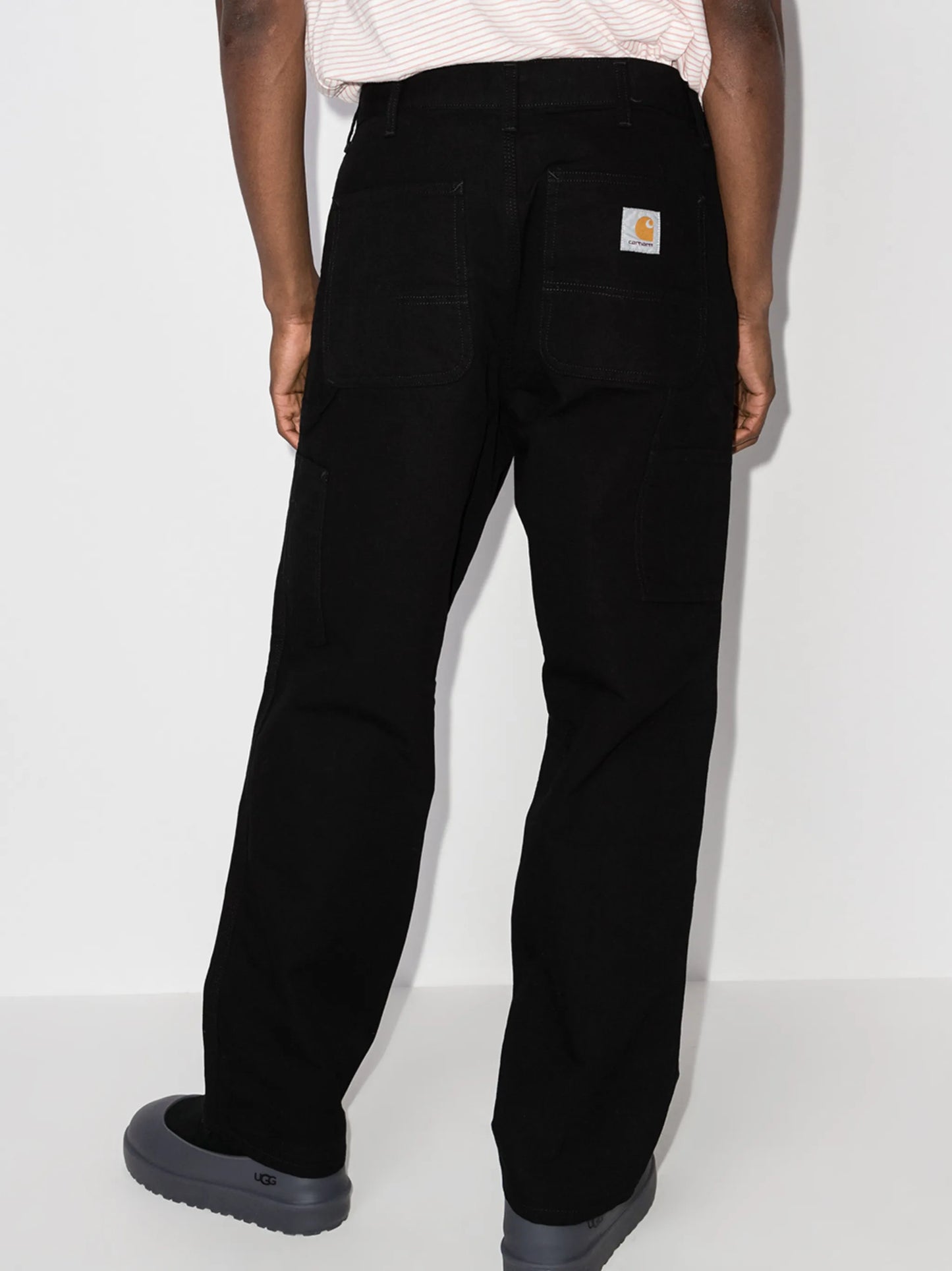 Single Knee tapered trousers