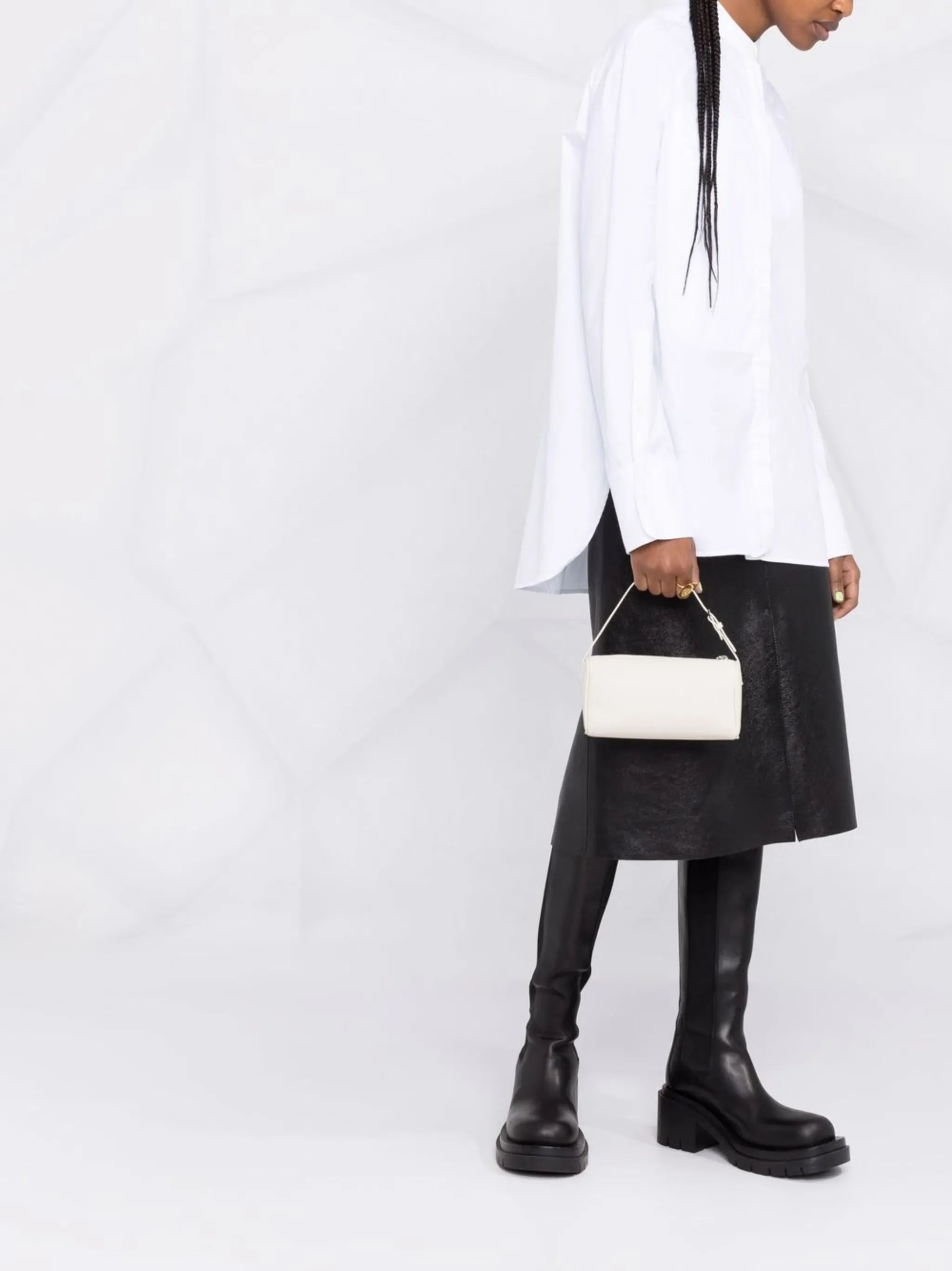 90s leather tote bag