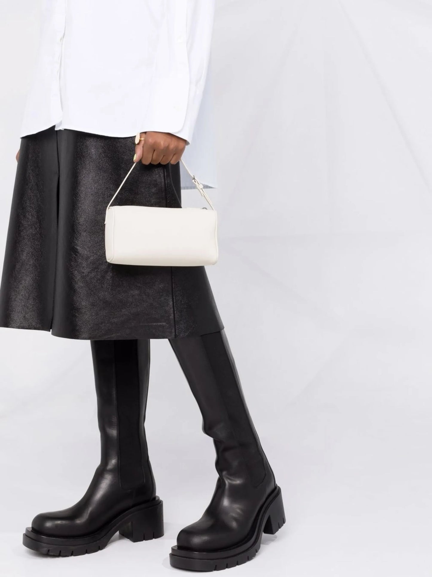 90s leather tote bag