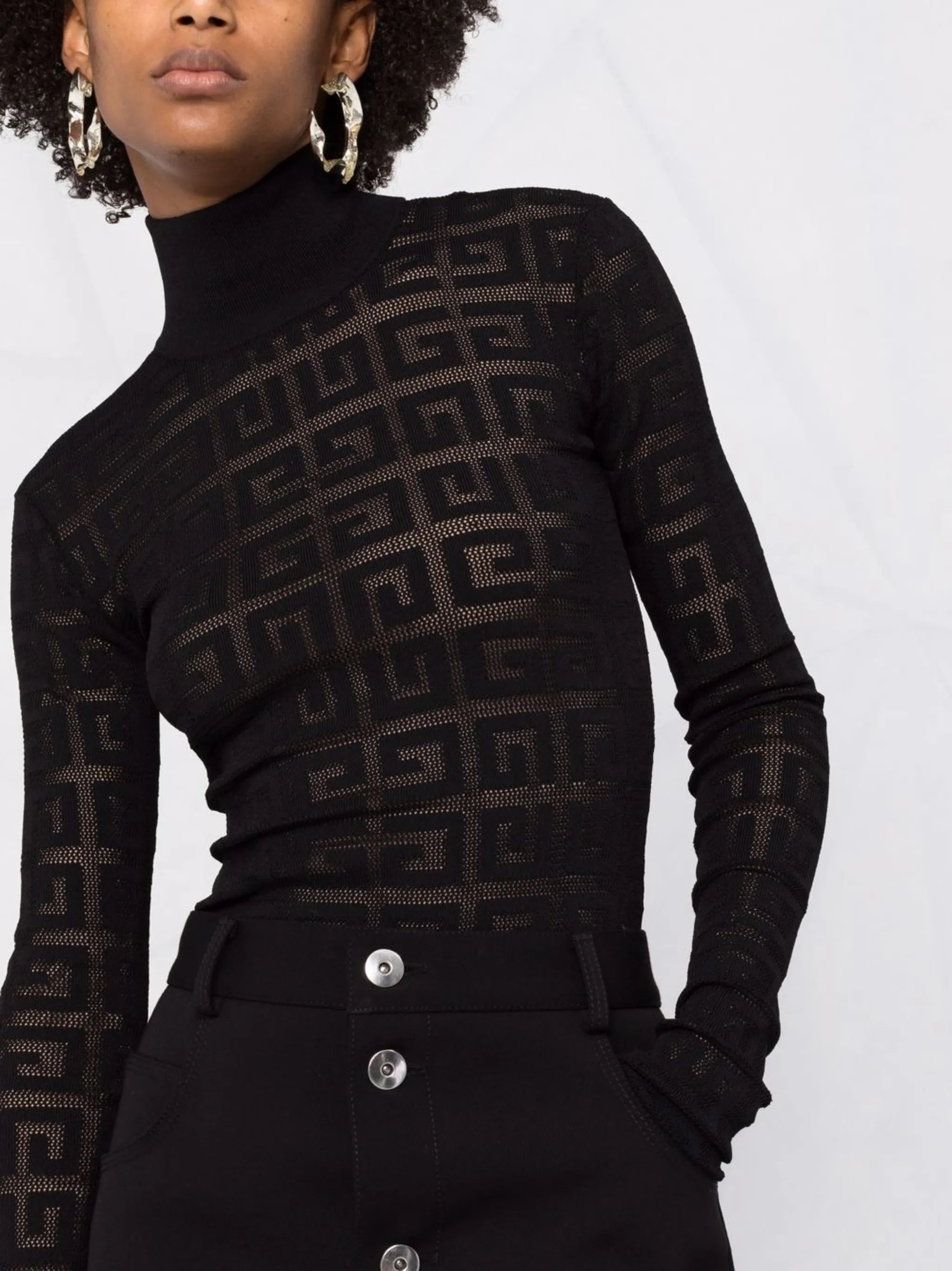 4G knitted top
