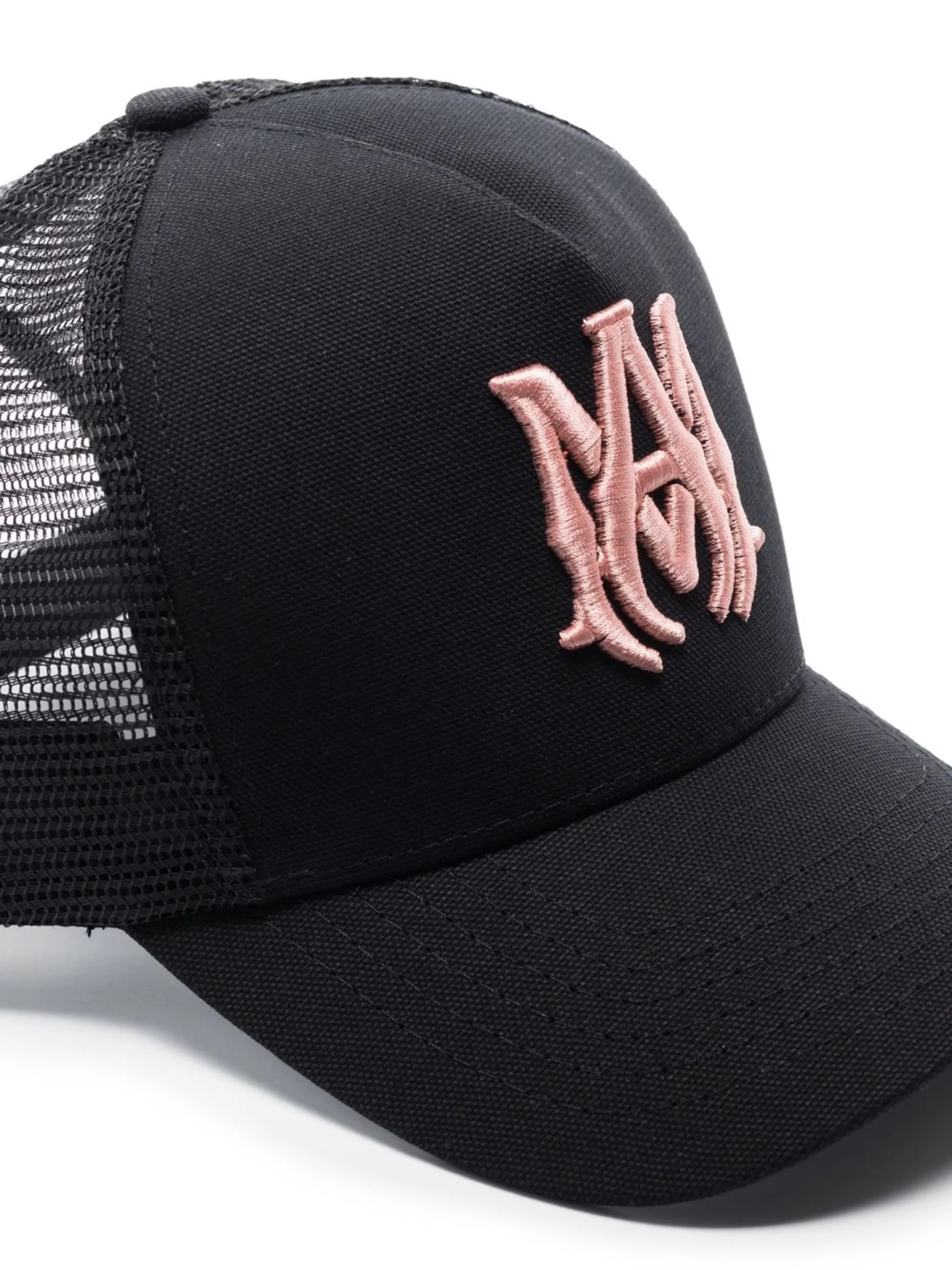 MA logo-embroidered trucker hat