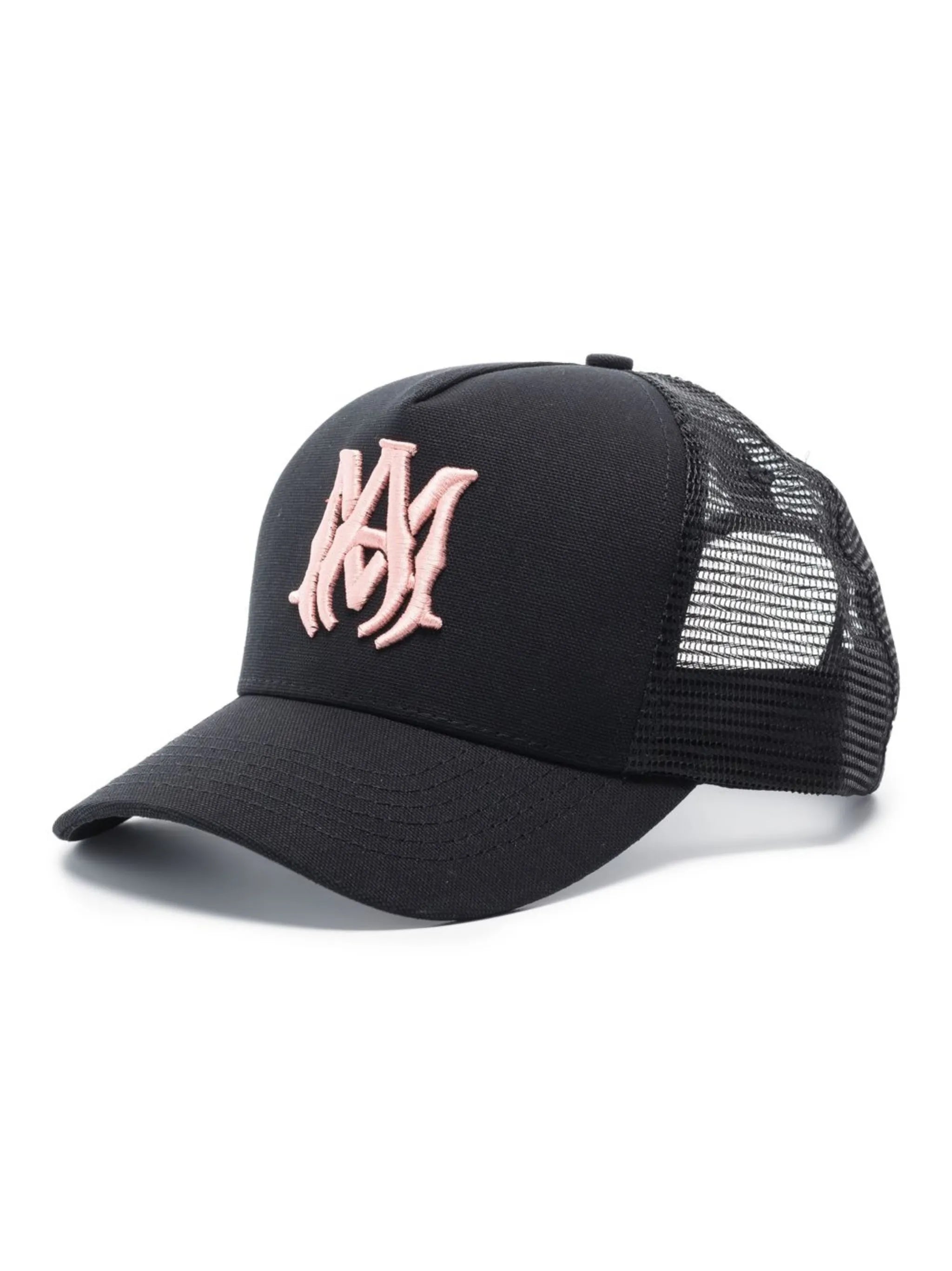 MA logo-embroidered trucker hat