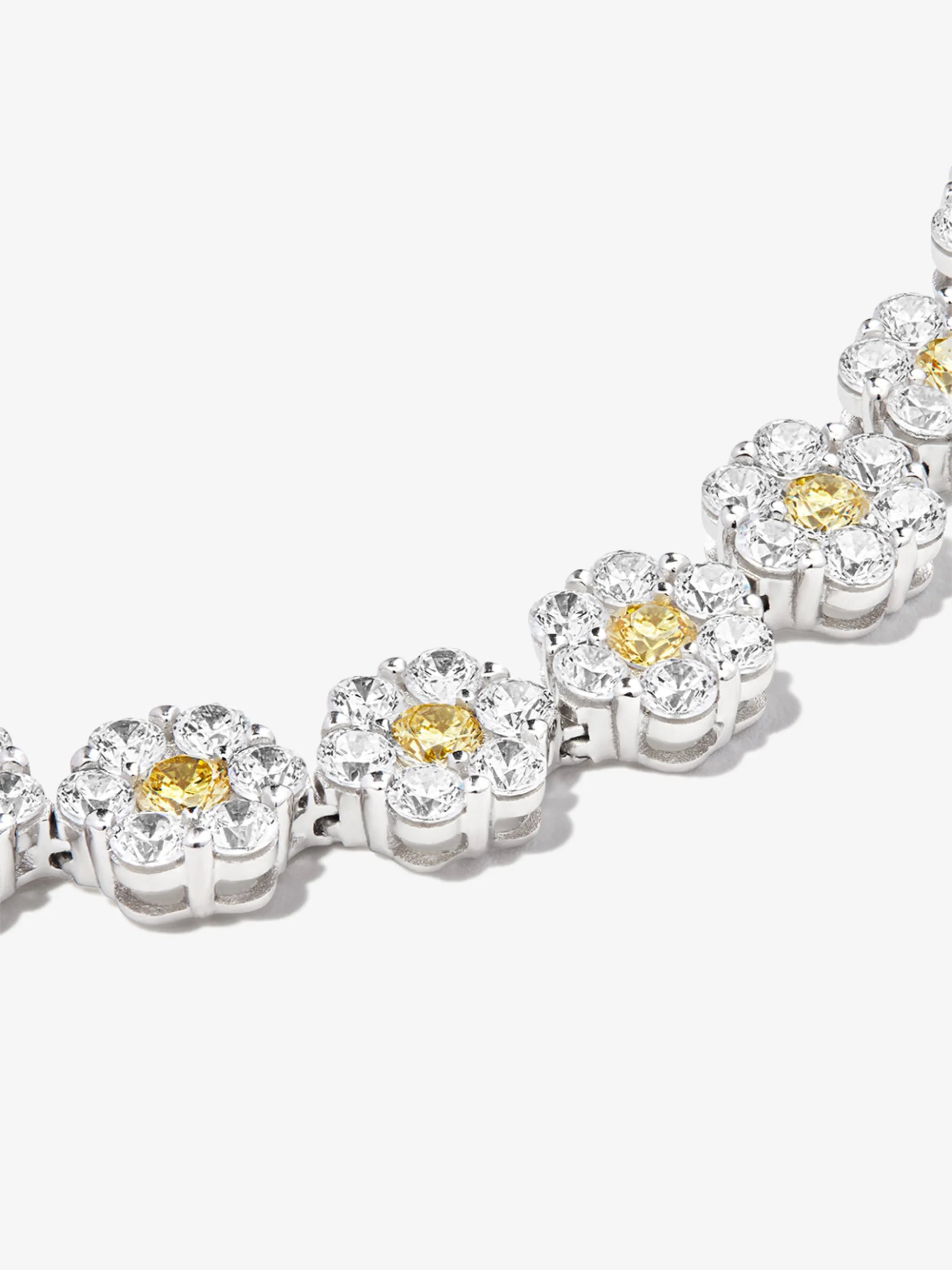 Crystal Flower bracelet