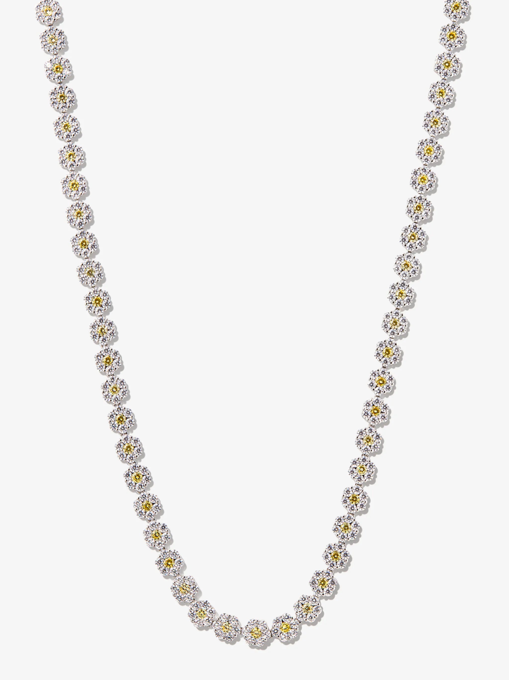 Crystal Flower necklace