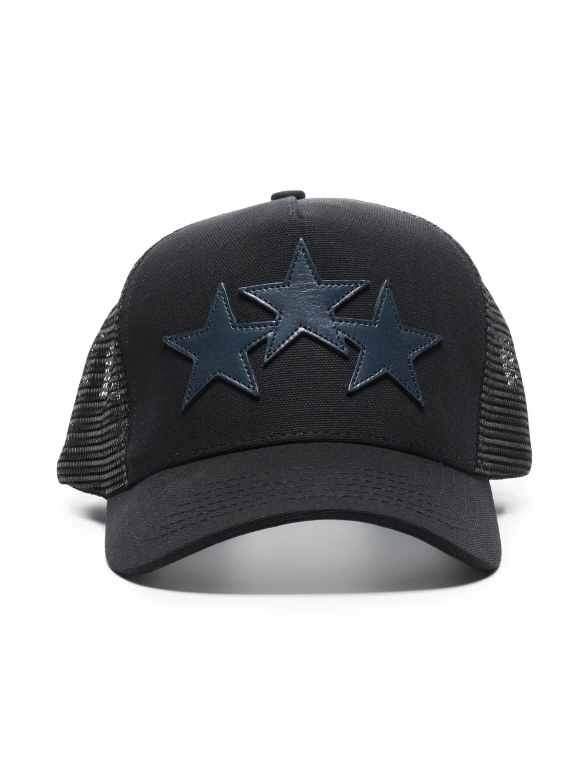 star-patch trucker cap
