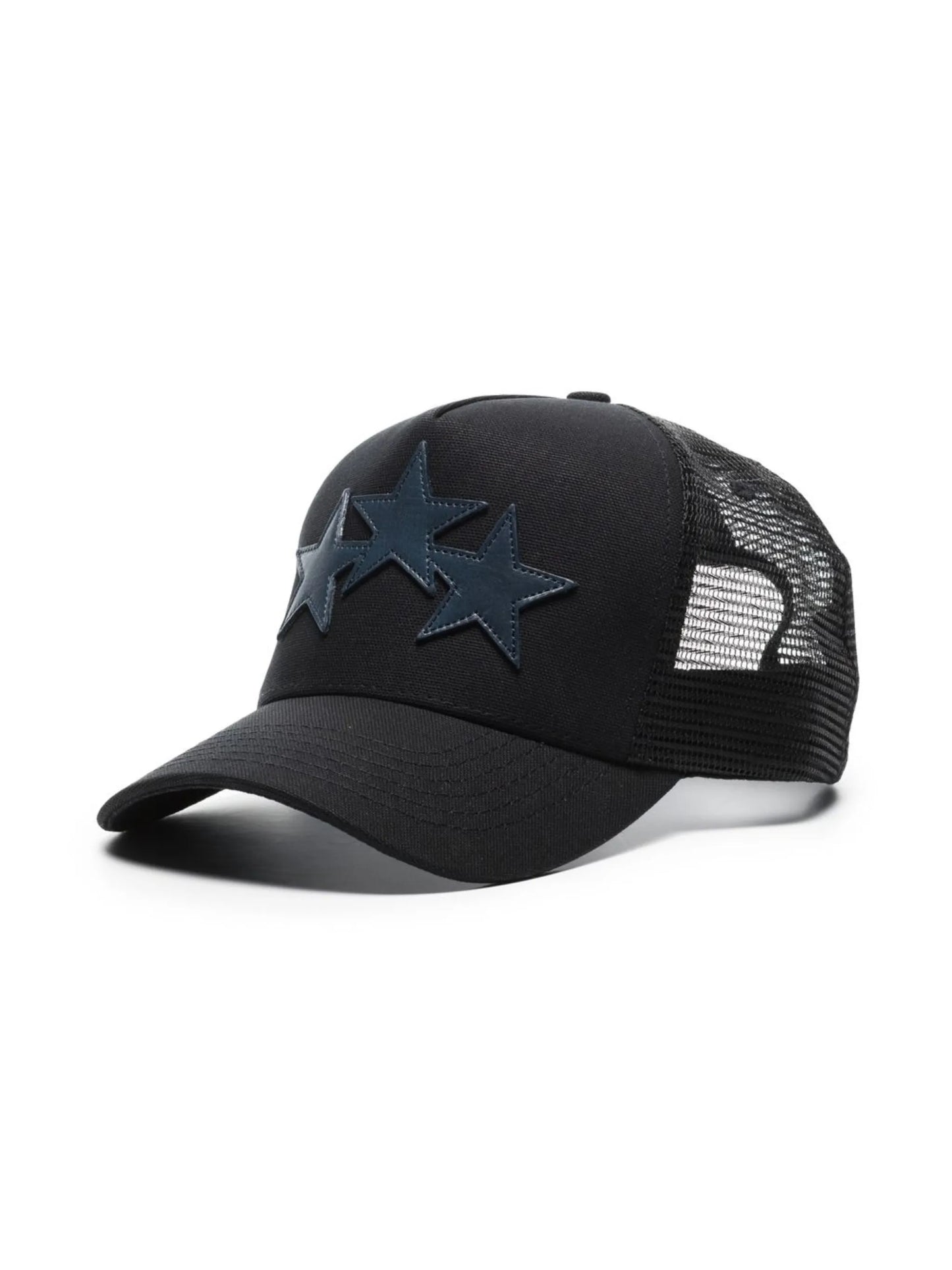 star-patch trucker cap