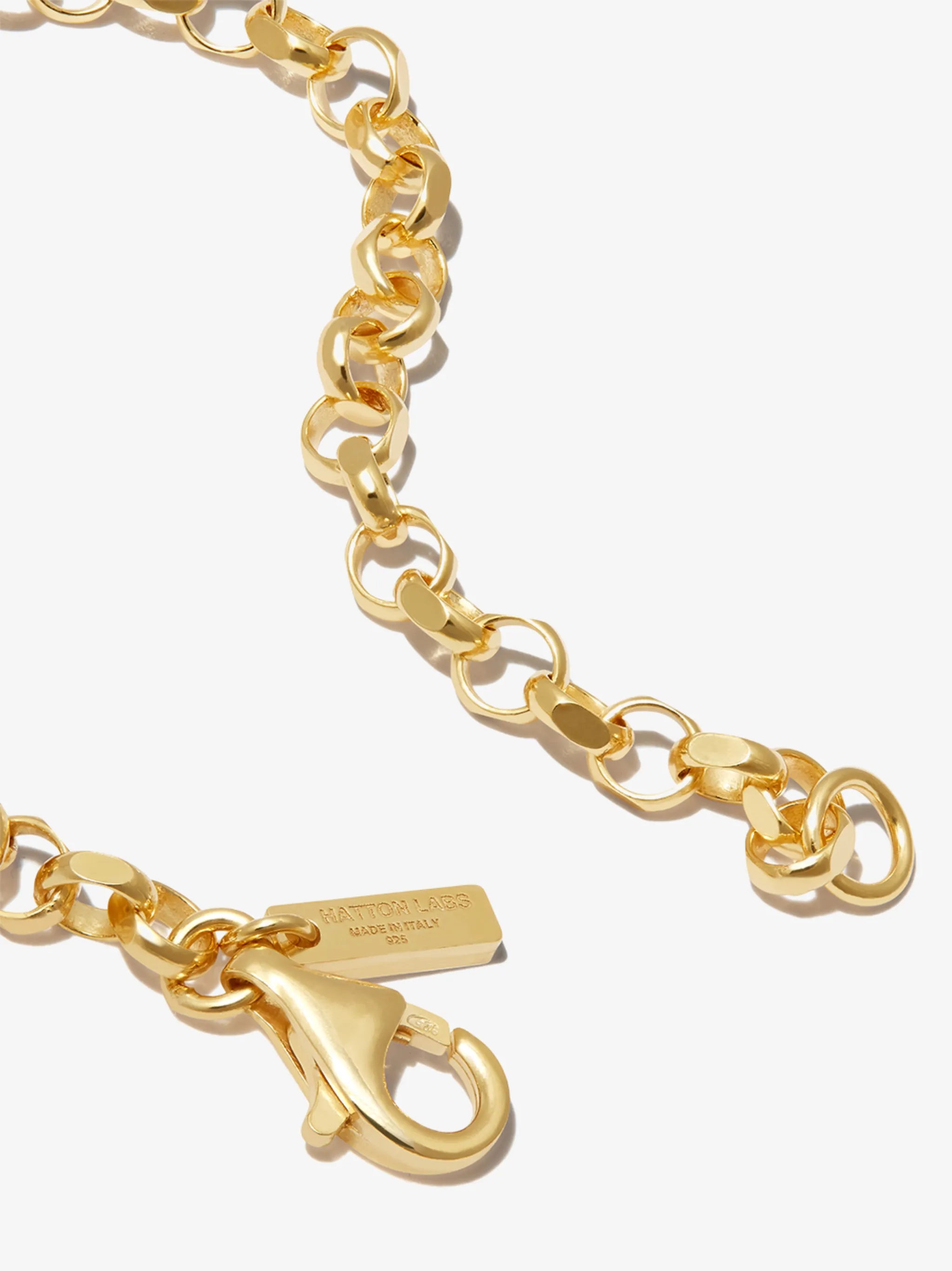 gold-plated silver bracelet