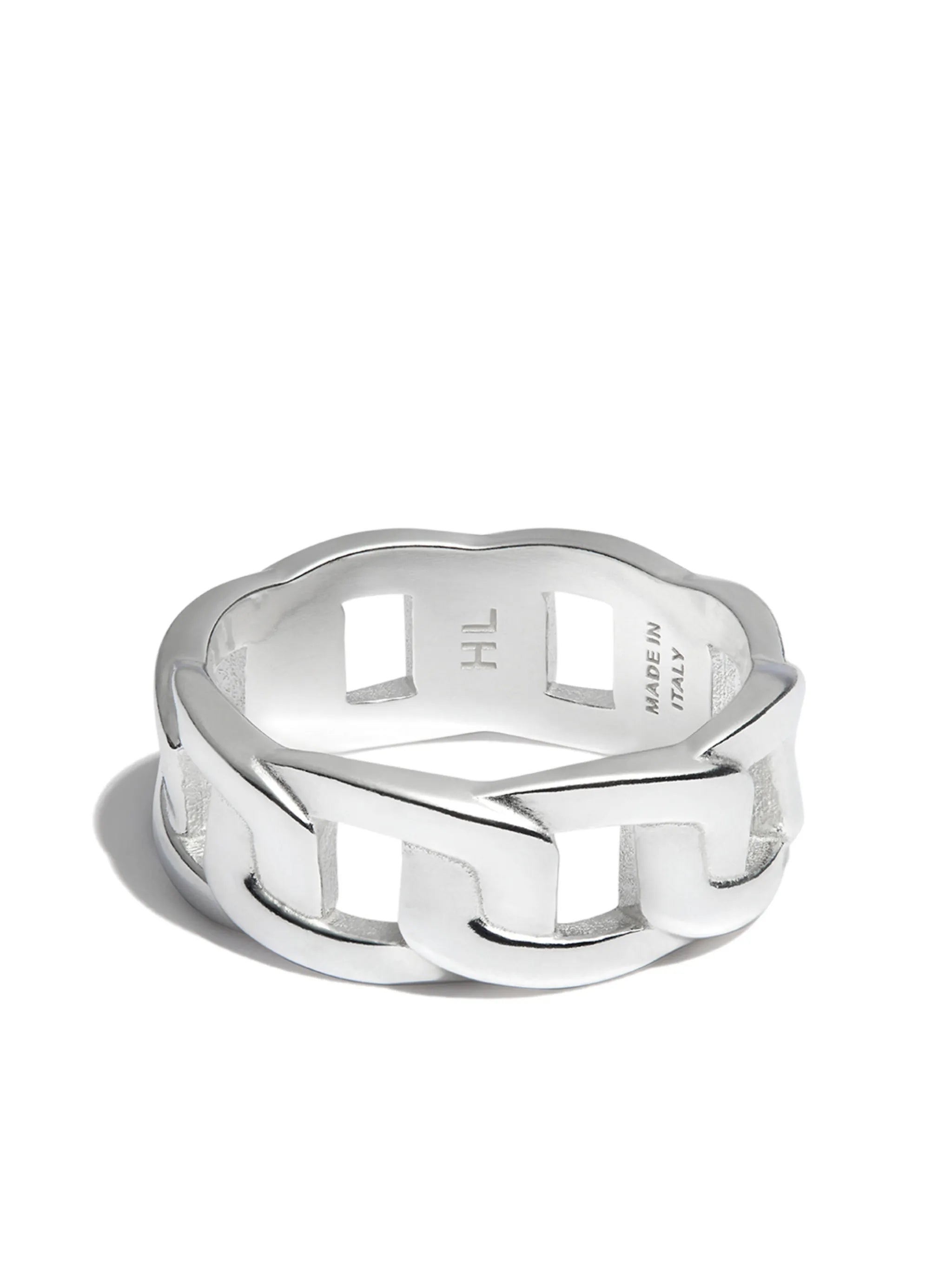 Cuban curb-chain ring