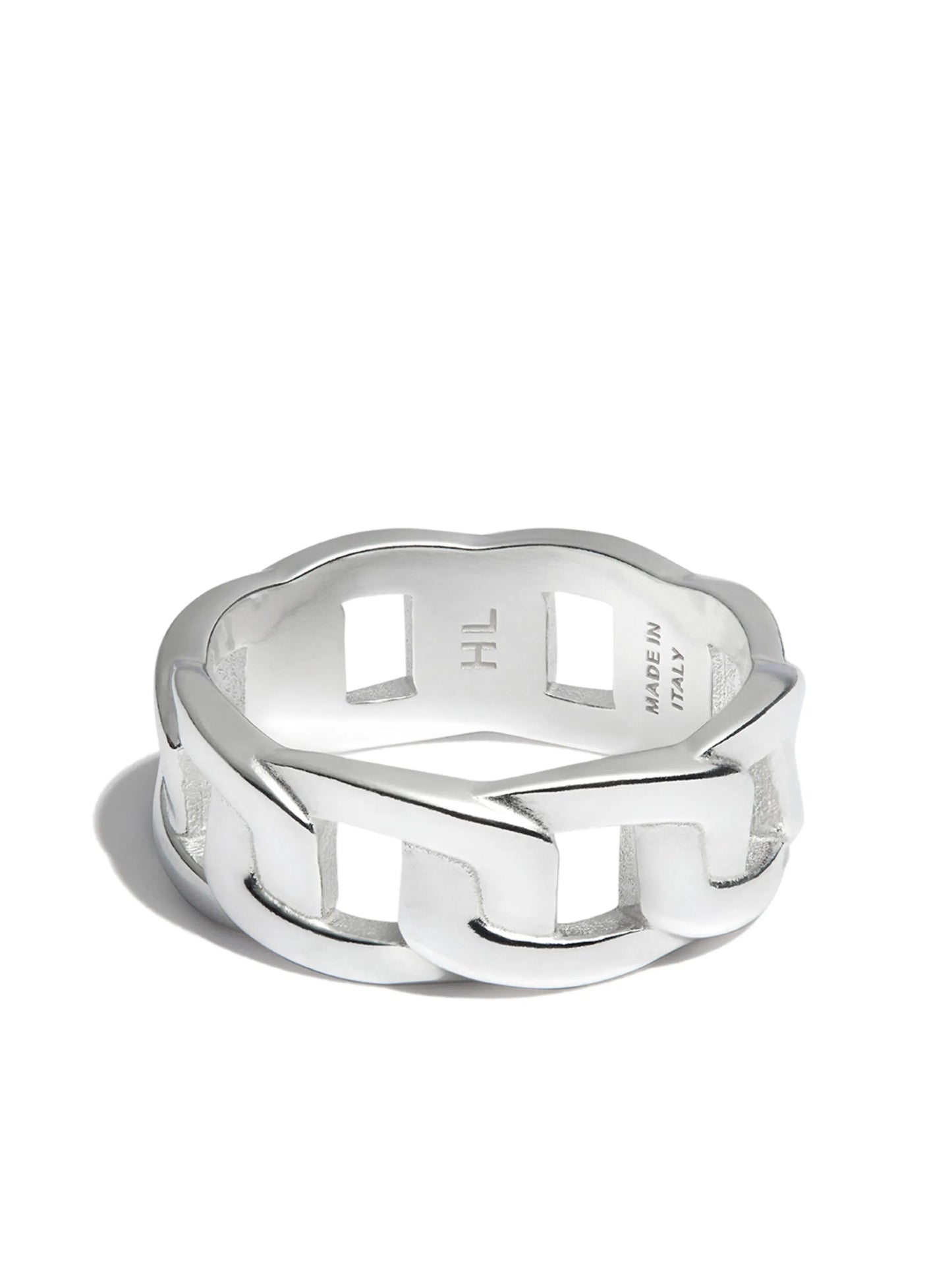 Cuban curb-chain ring