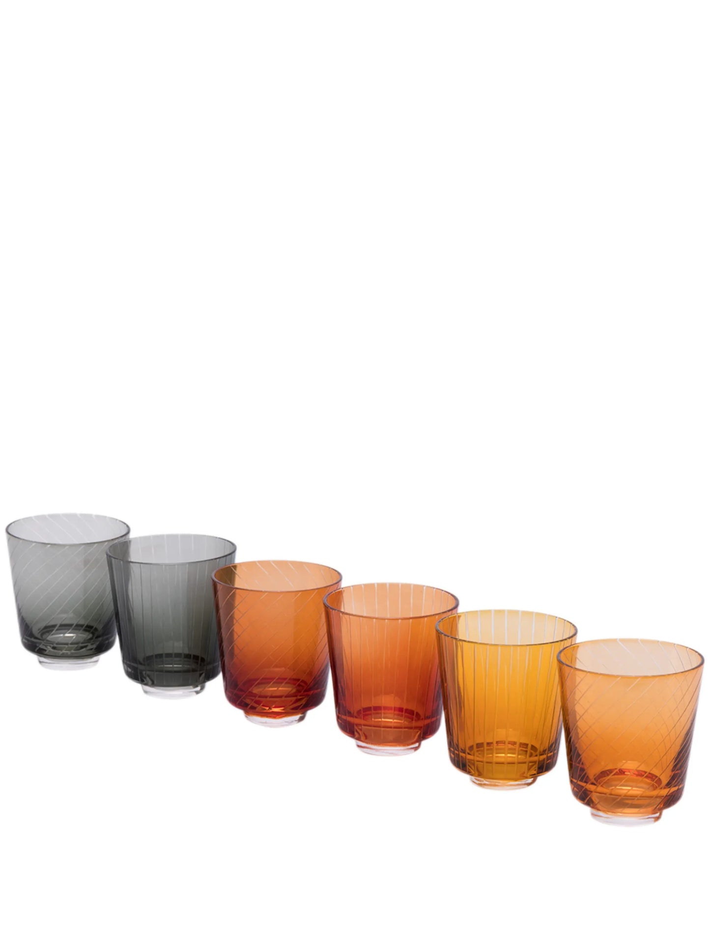 set of 6 Library glasses (200ml)