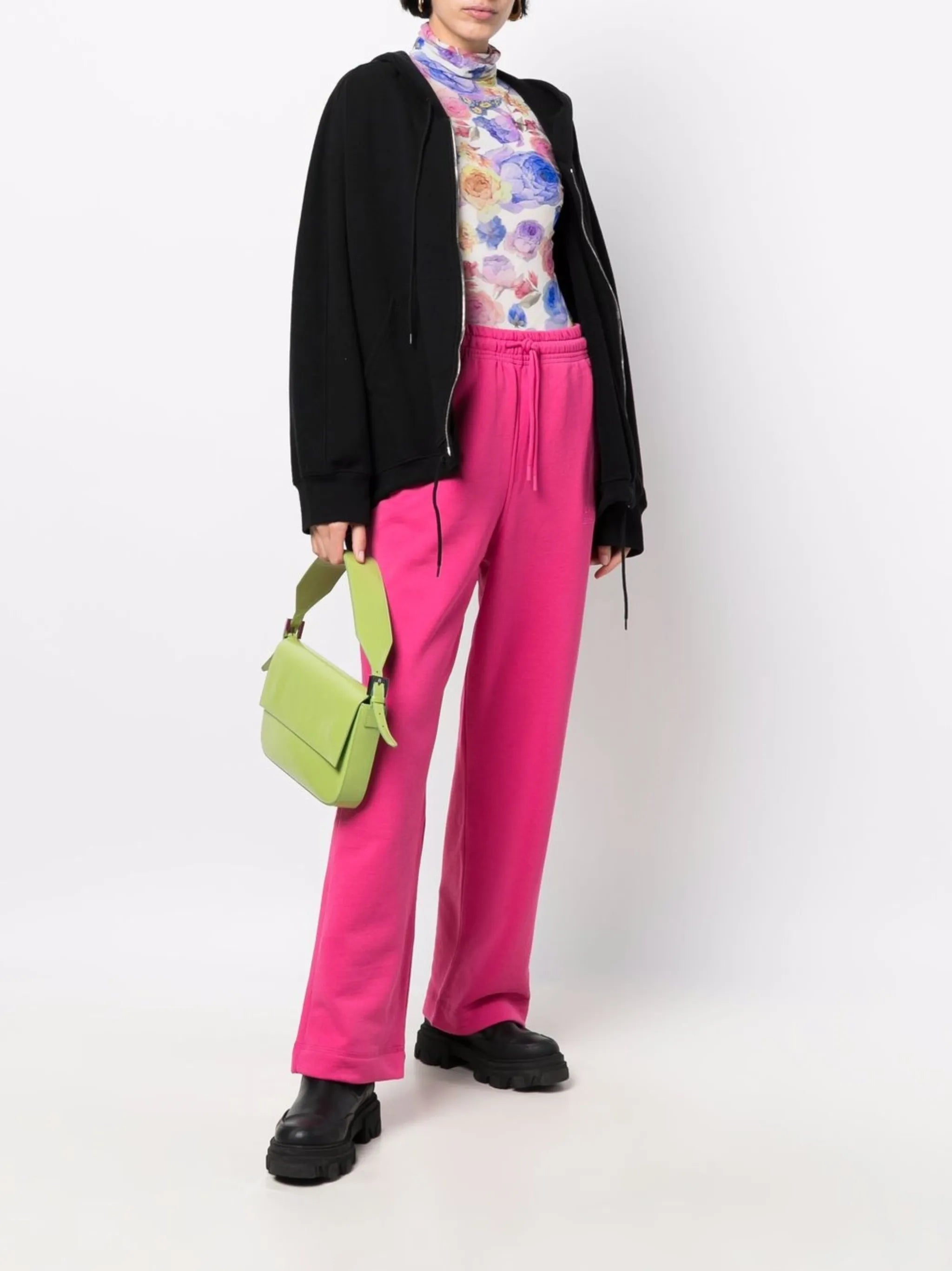 drawstring track pants