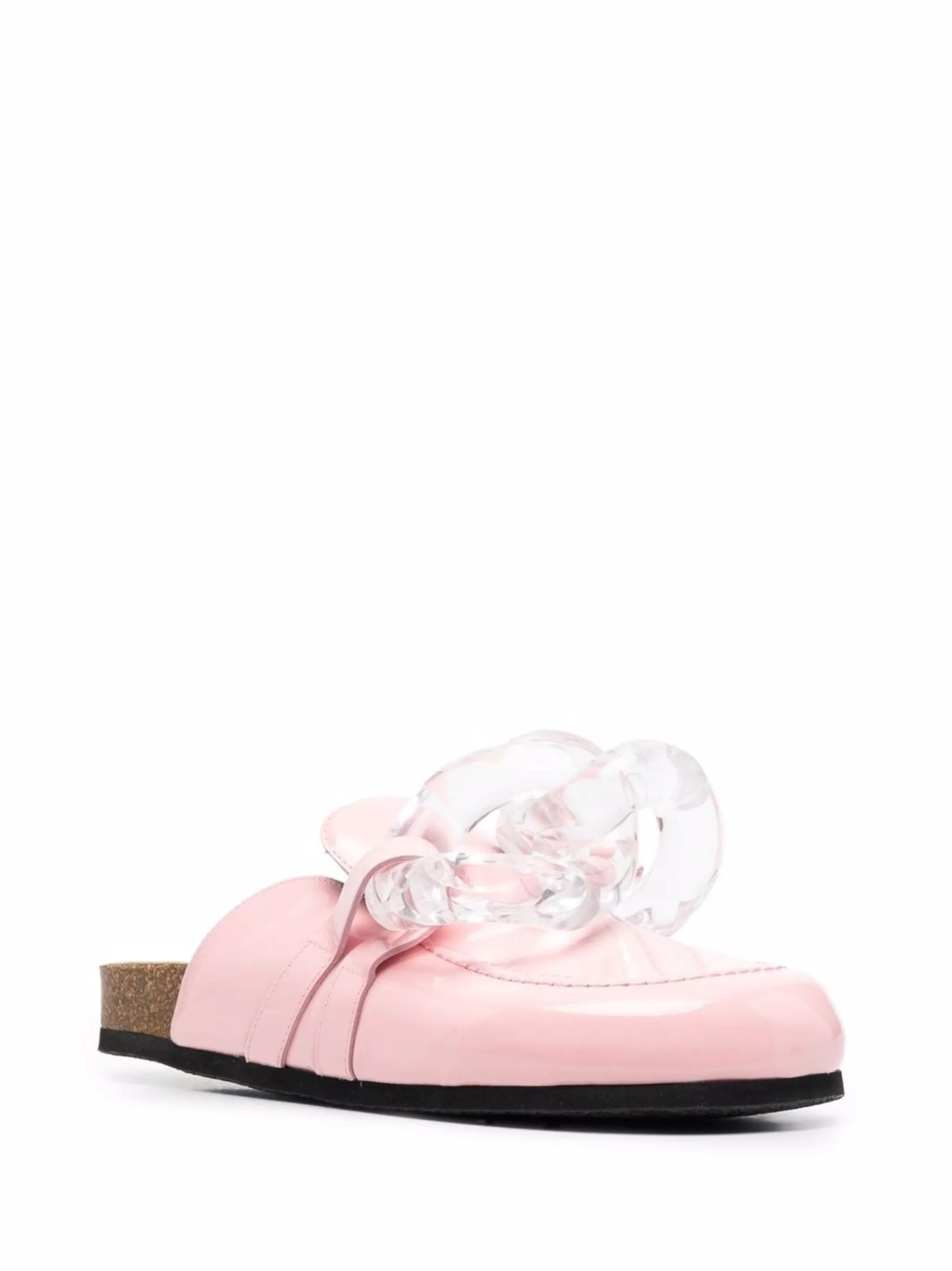 Chain loafer mules