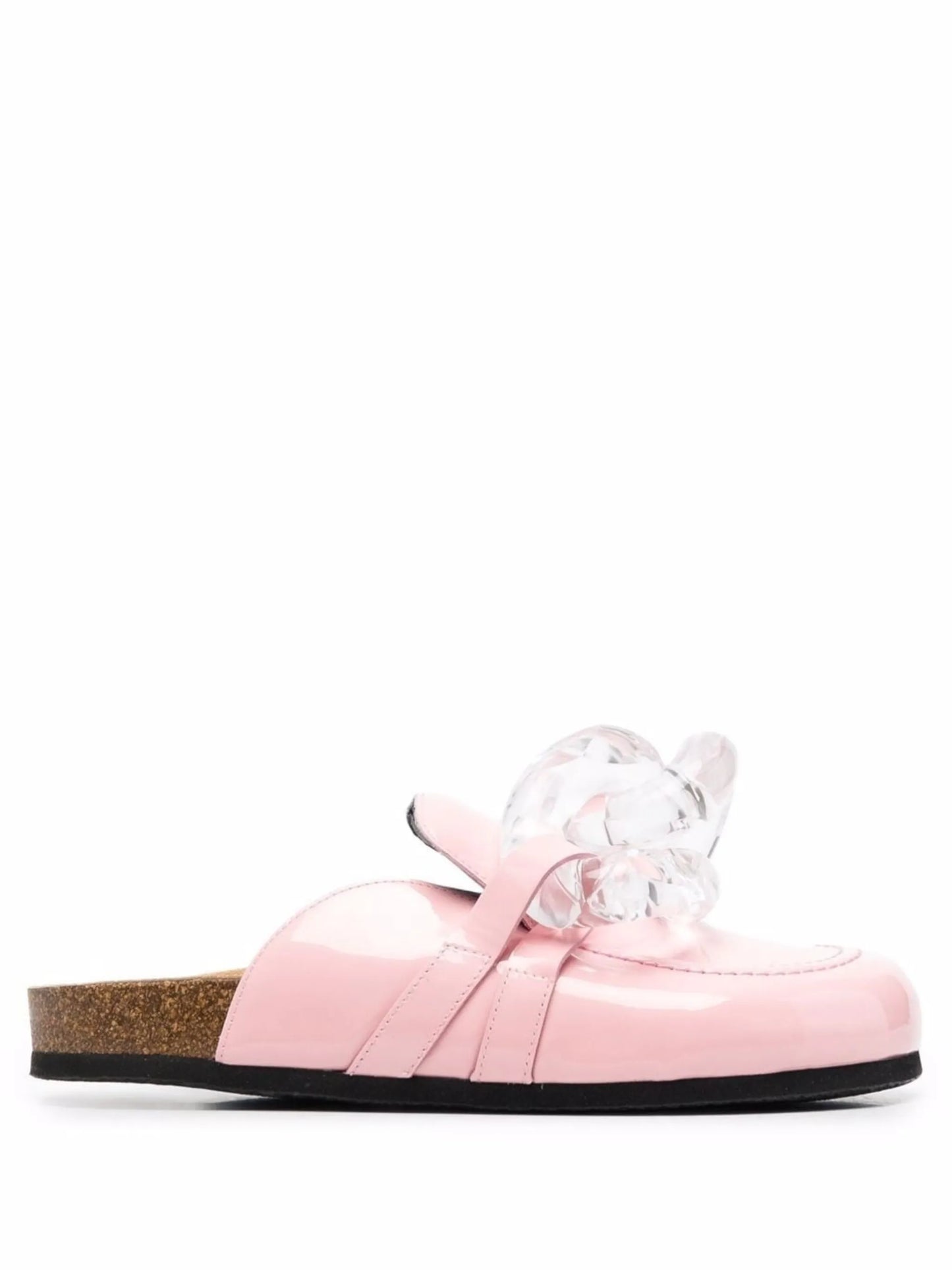 Chain loafer mules