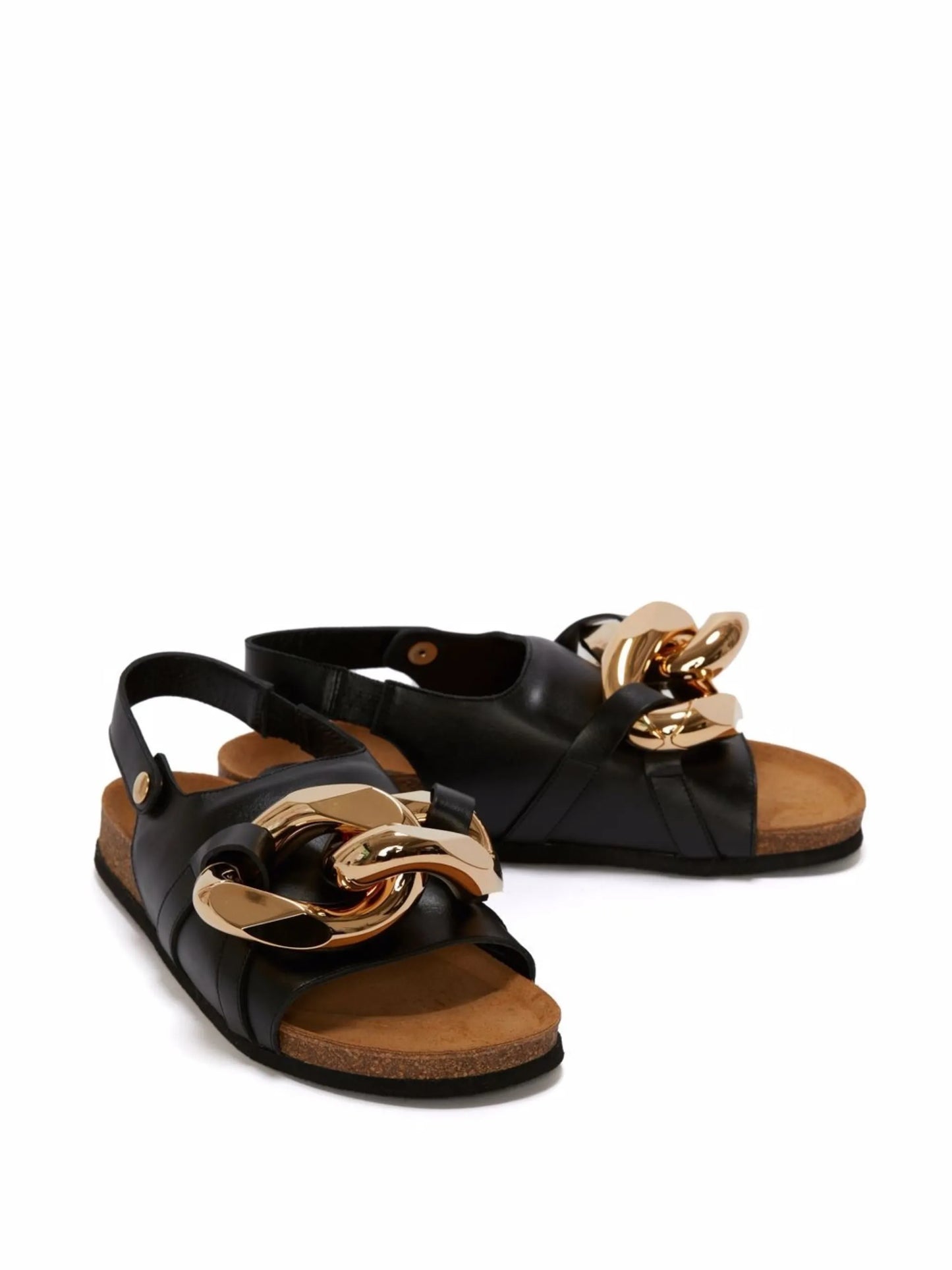 Chain flat sandals