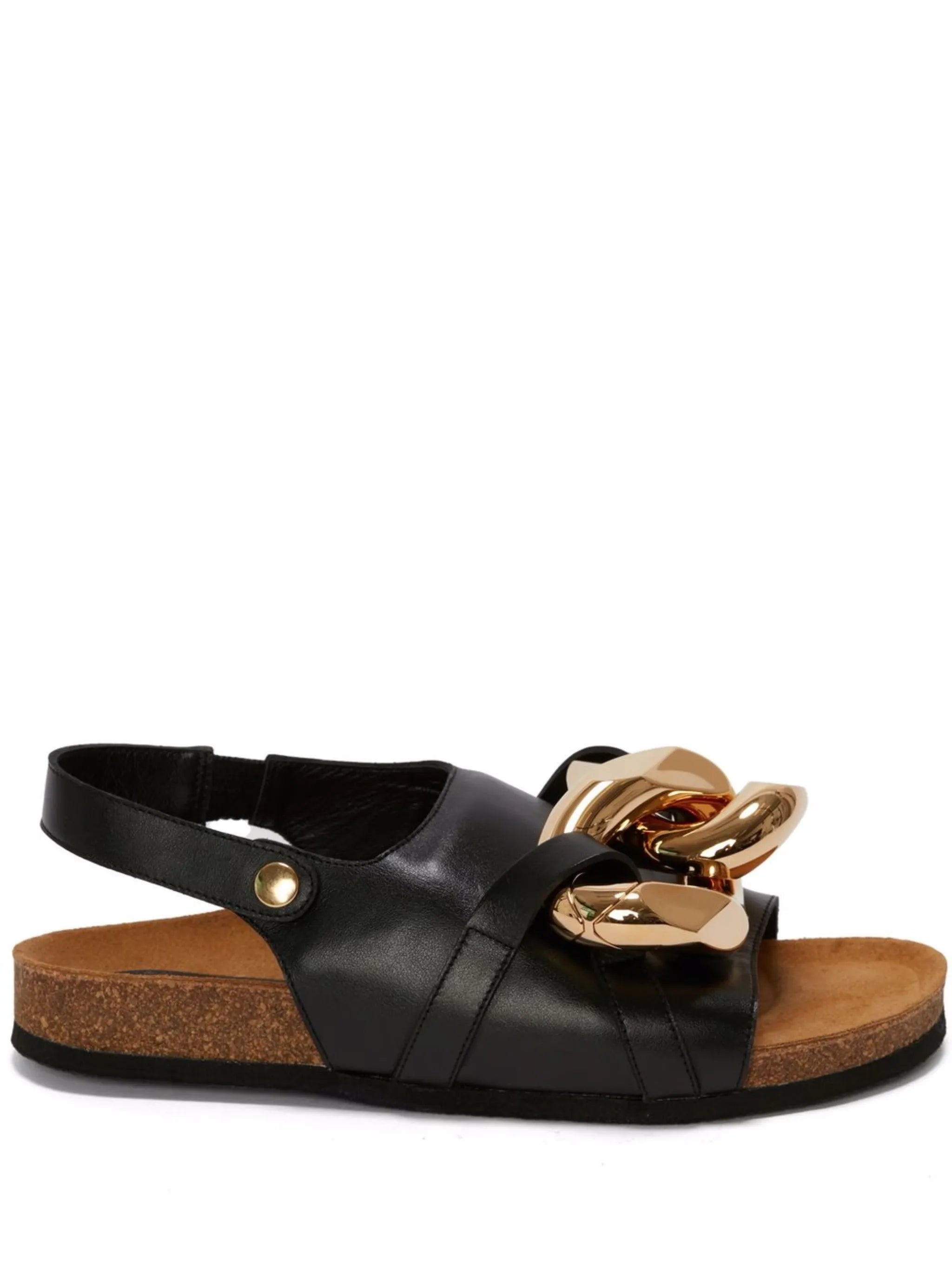 Chain flat sandals