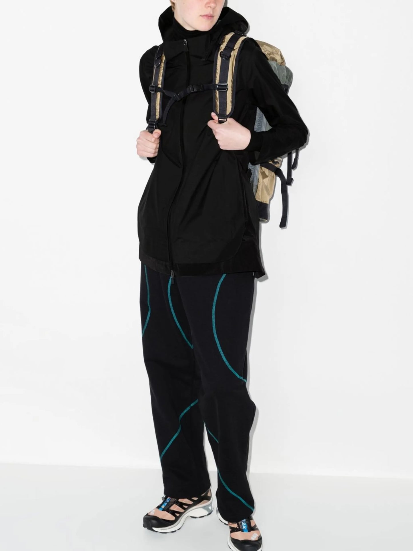 Laminar hooded jacket