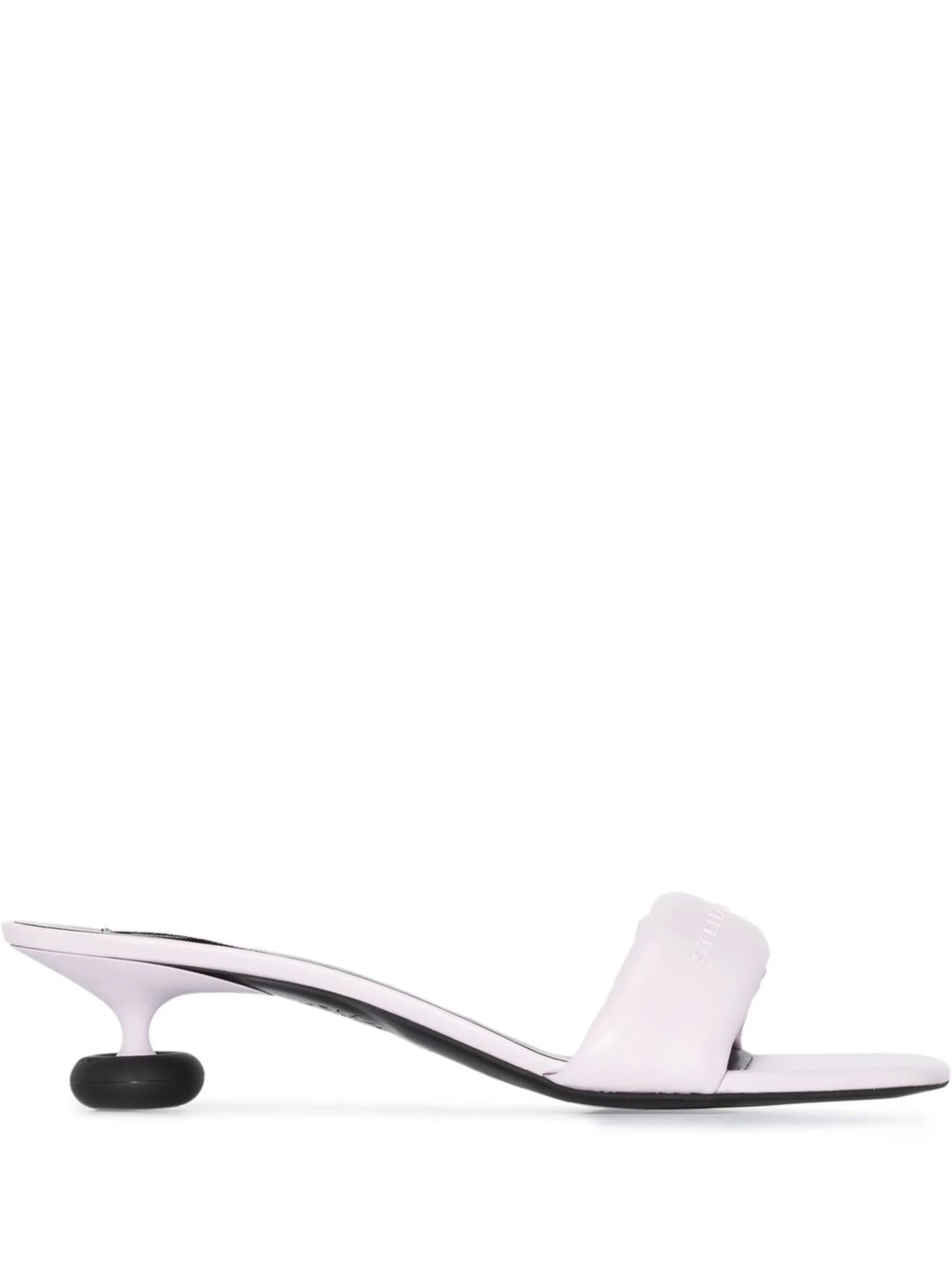 Shroom faux-leather sandals