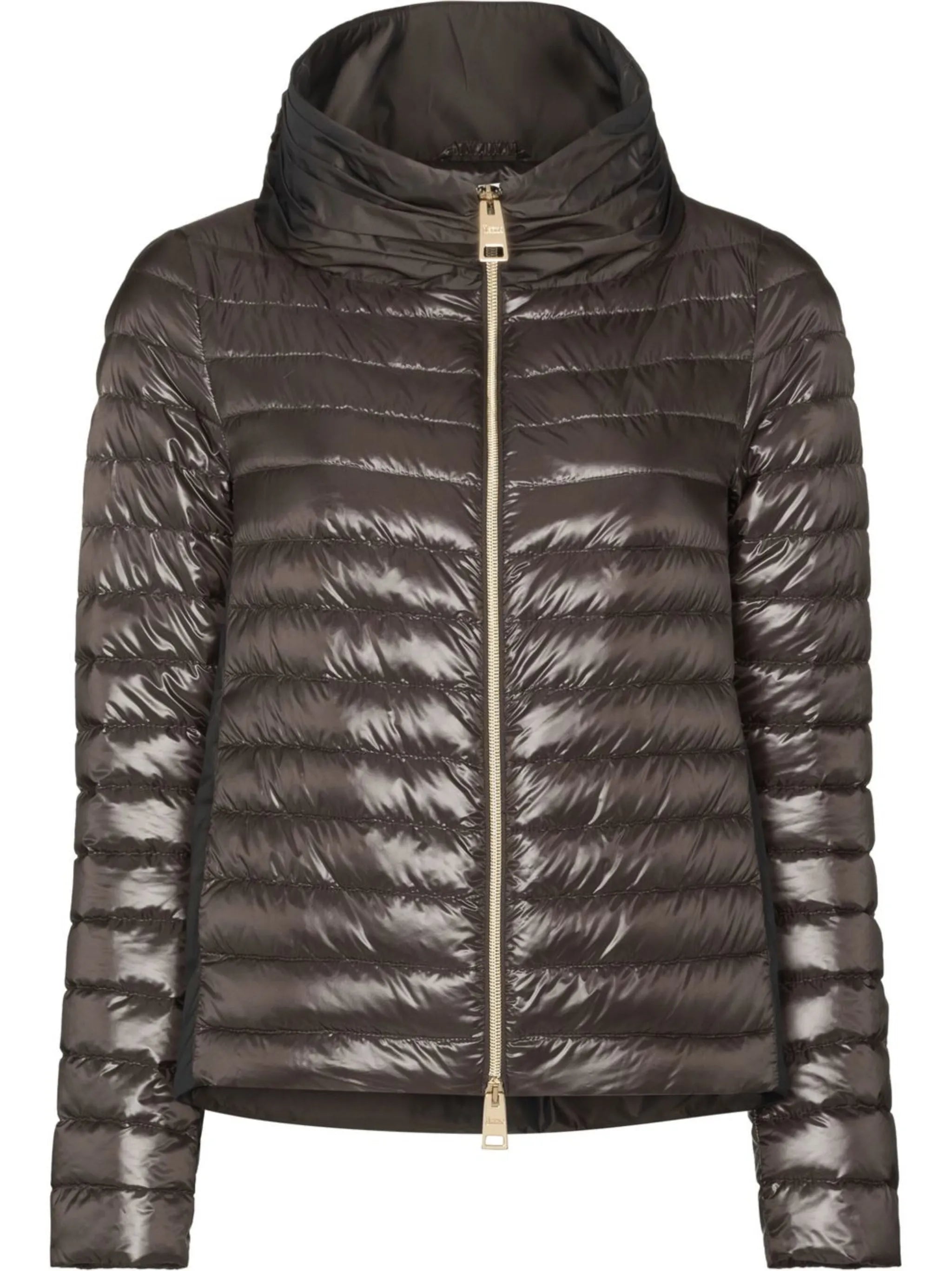 padded zipped-up jacket