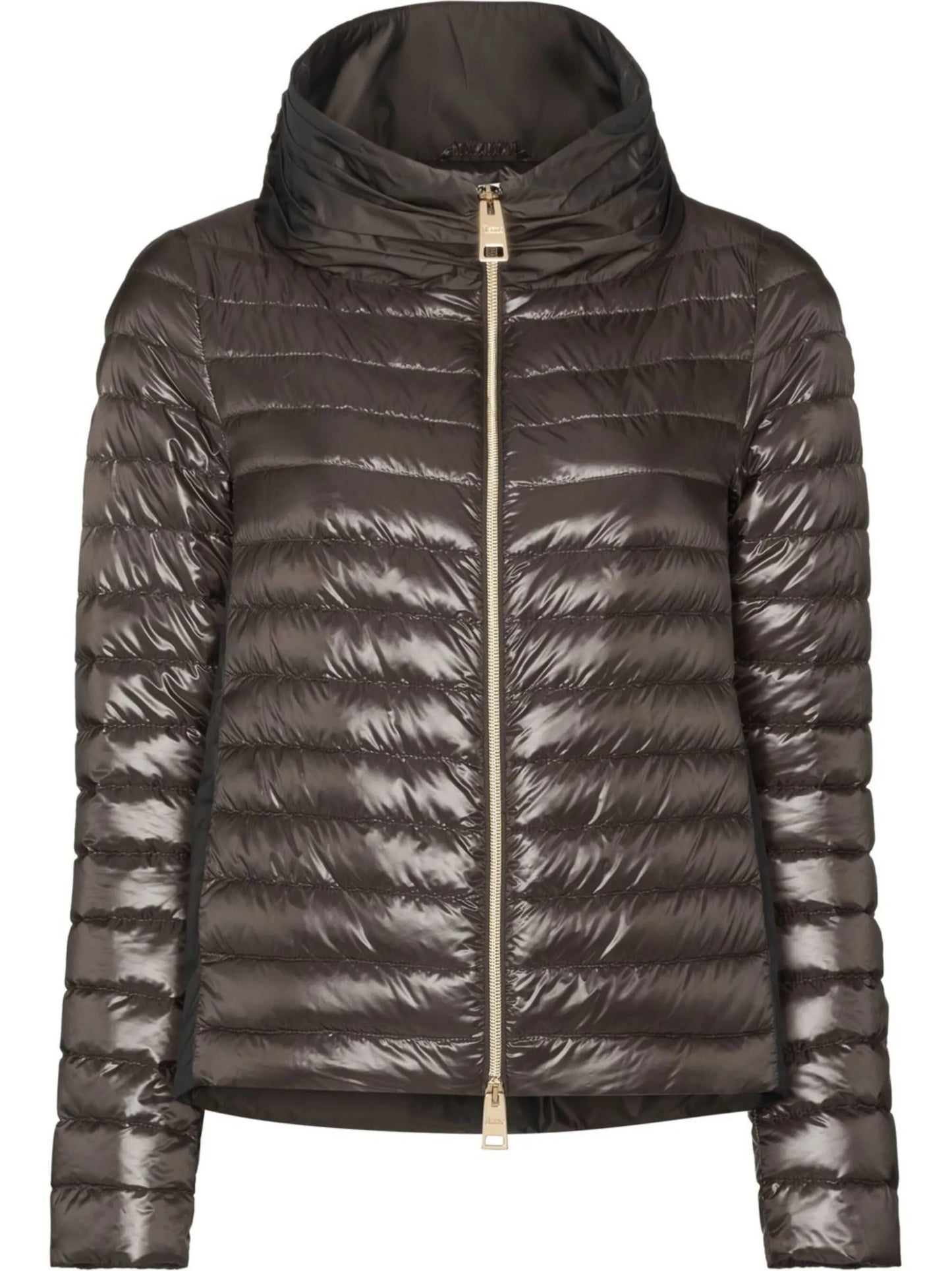 padded zipped-up jacket