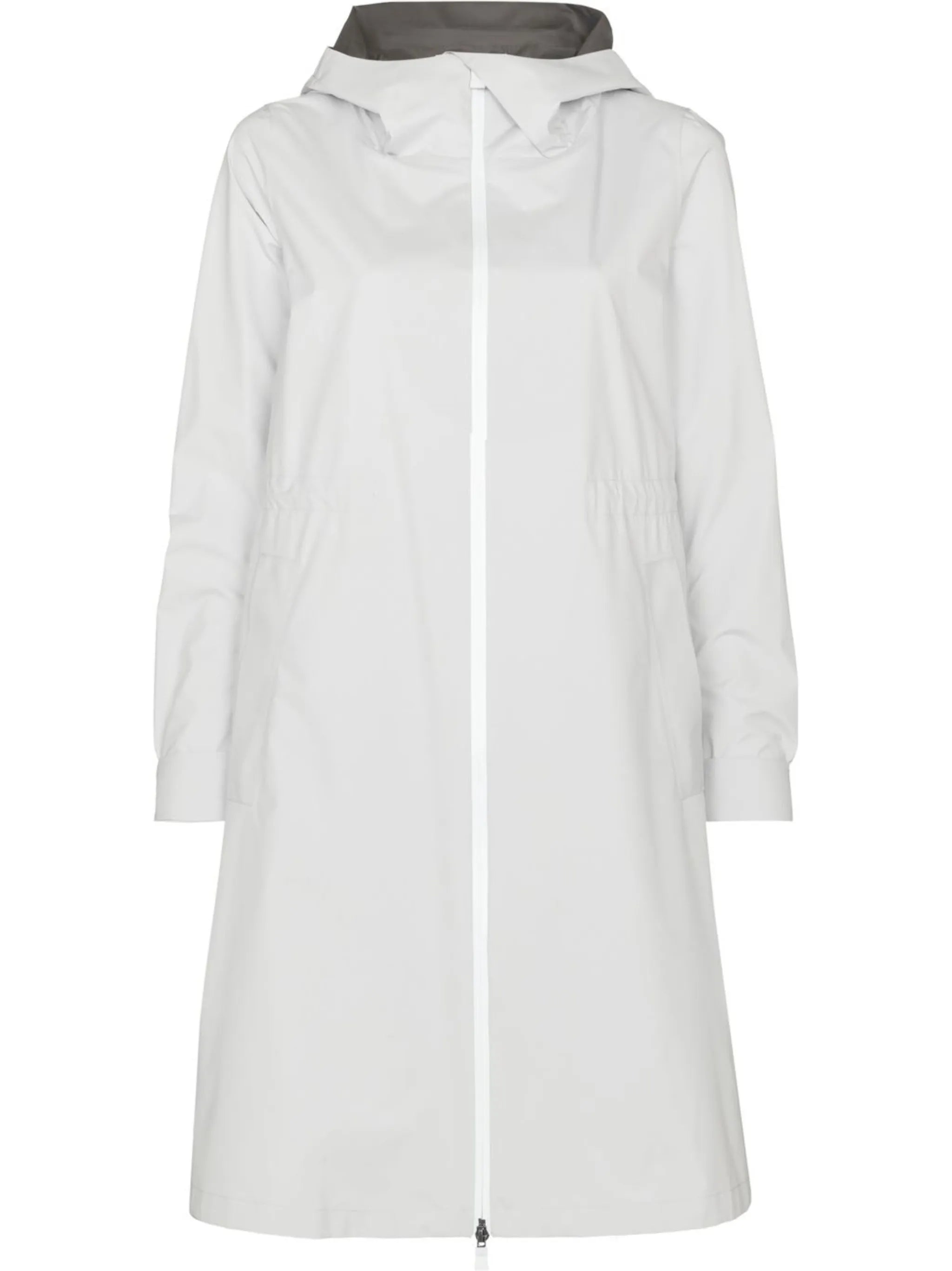 Laminar hooded parka coat