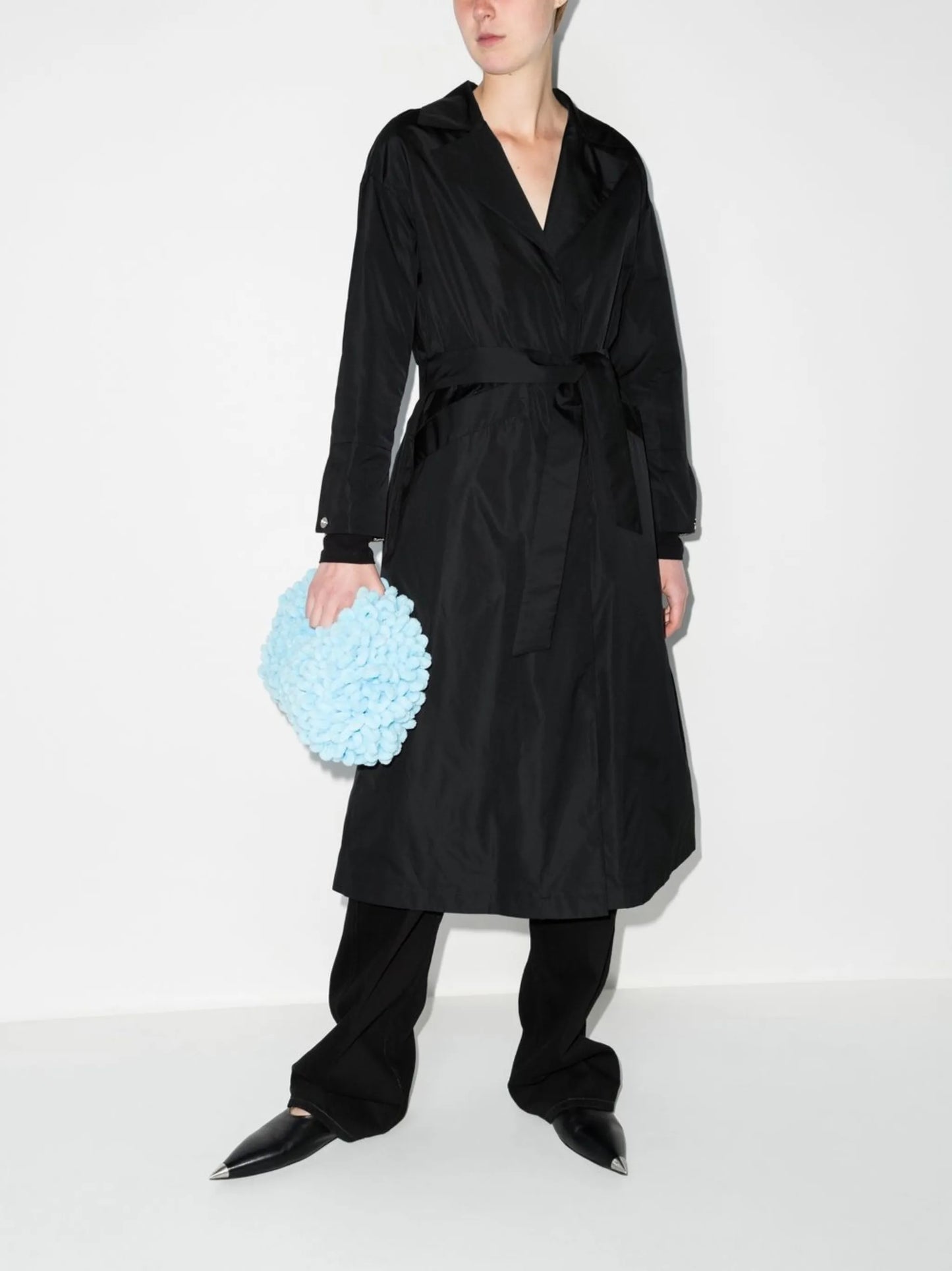 belted trench coat