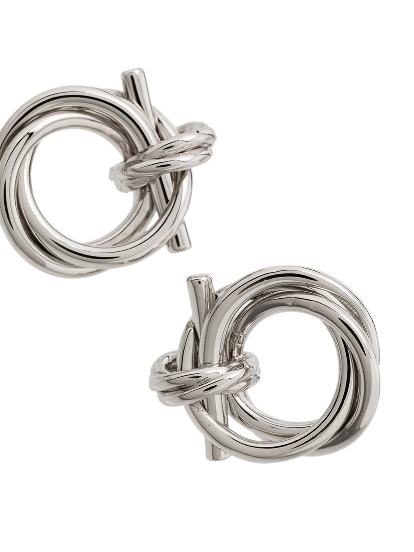 Gancini stud earrings