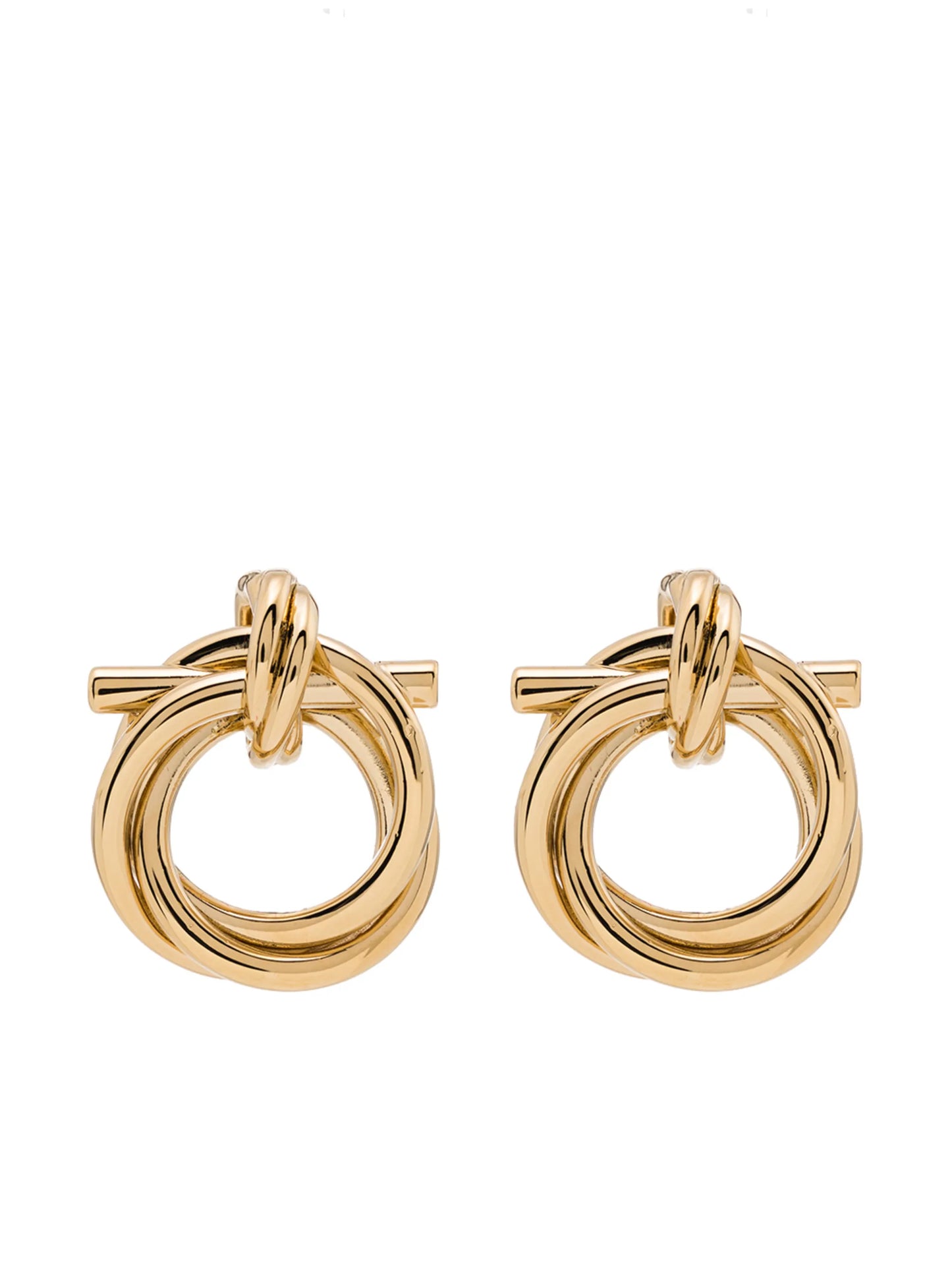 twisted Gancini earrings
