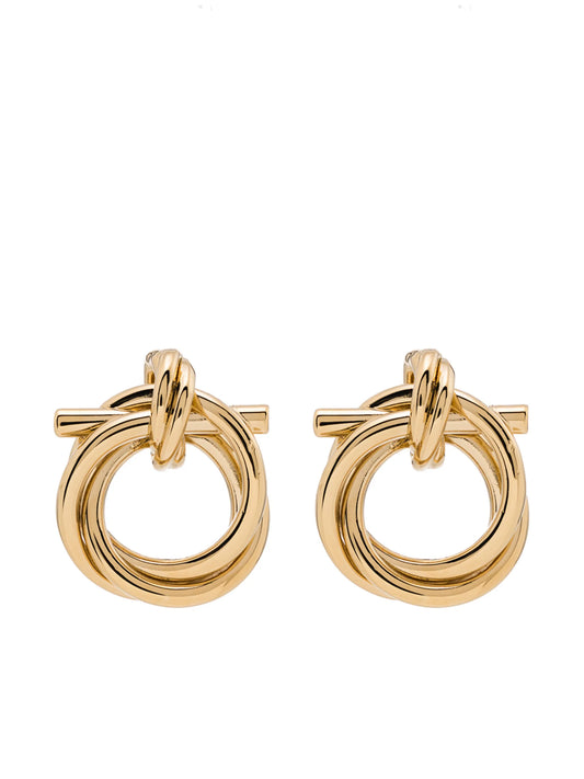 twisted Gancini earrings (S)