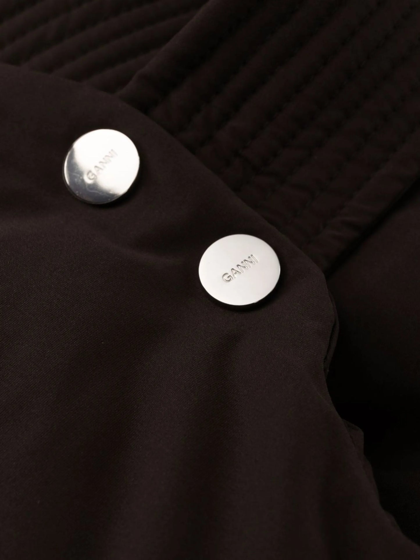 double-breasted hooded coat